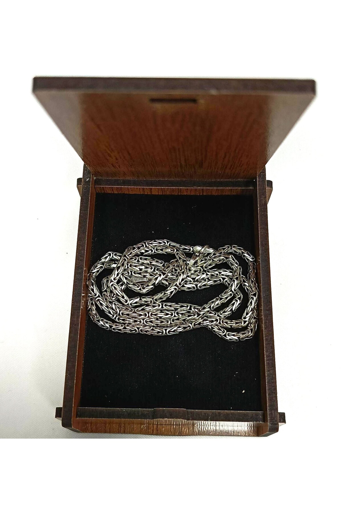 925 Ayar Gümüş Kral Zincir Kolye 2,5 mm 50 cm