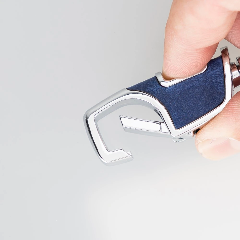 Deri Anahtarlık BKR12 G21 Mavi