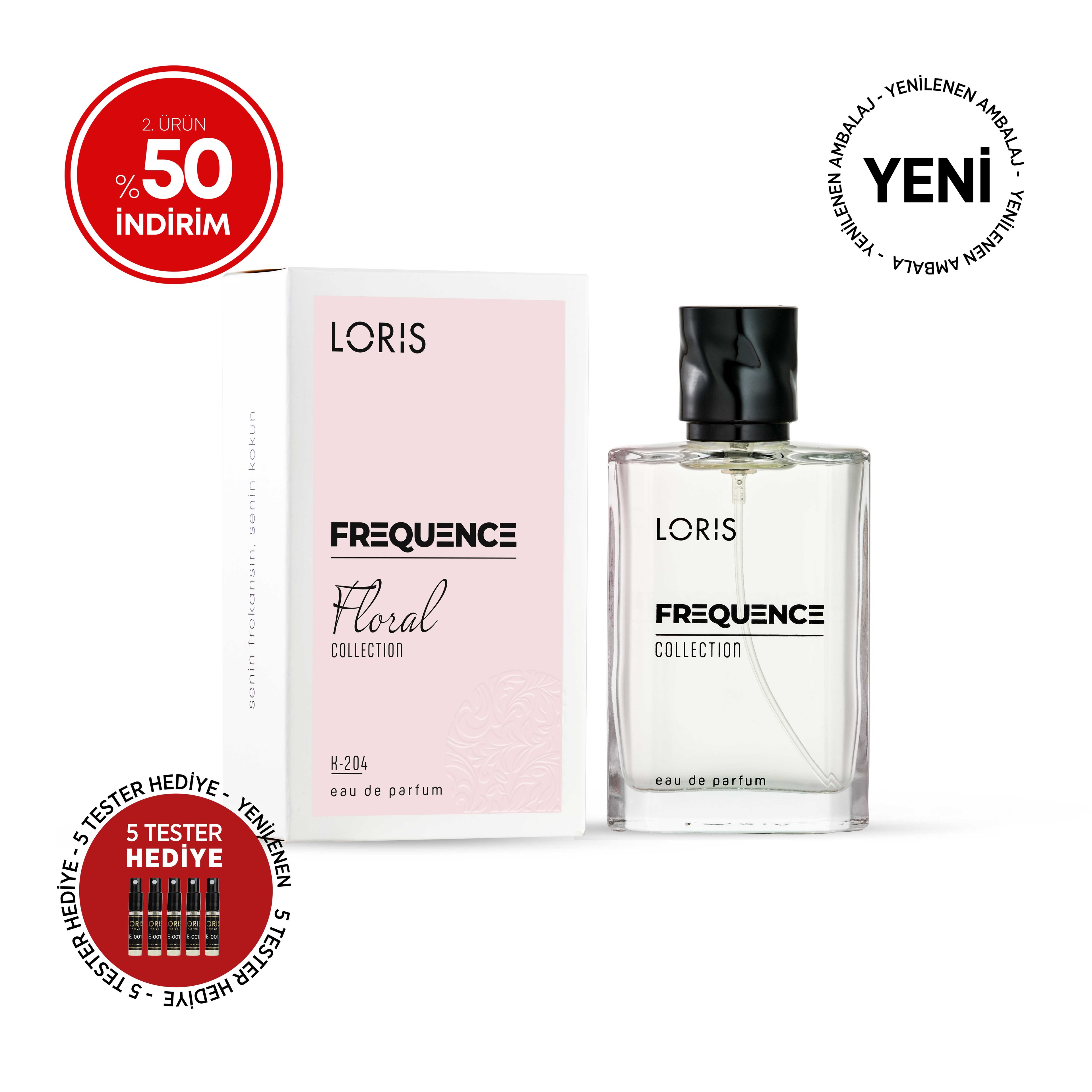 Loris K-204 Frequence Kadın Parfümü 50 ML