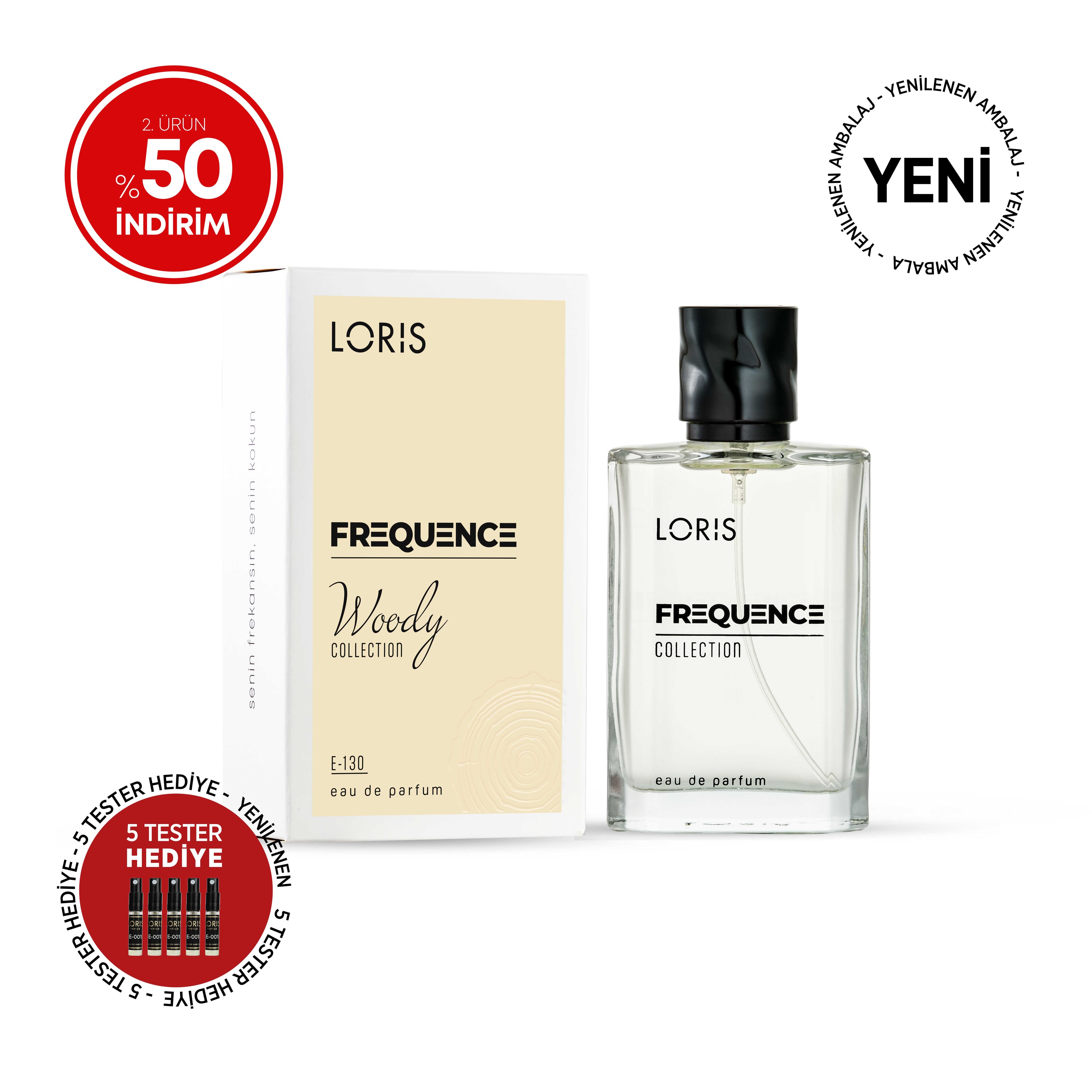 Loris E-130 Frequence Erkek Parfüm 50 ML