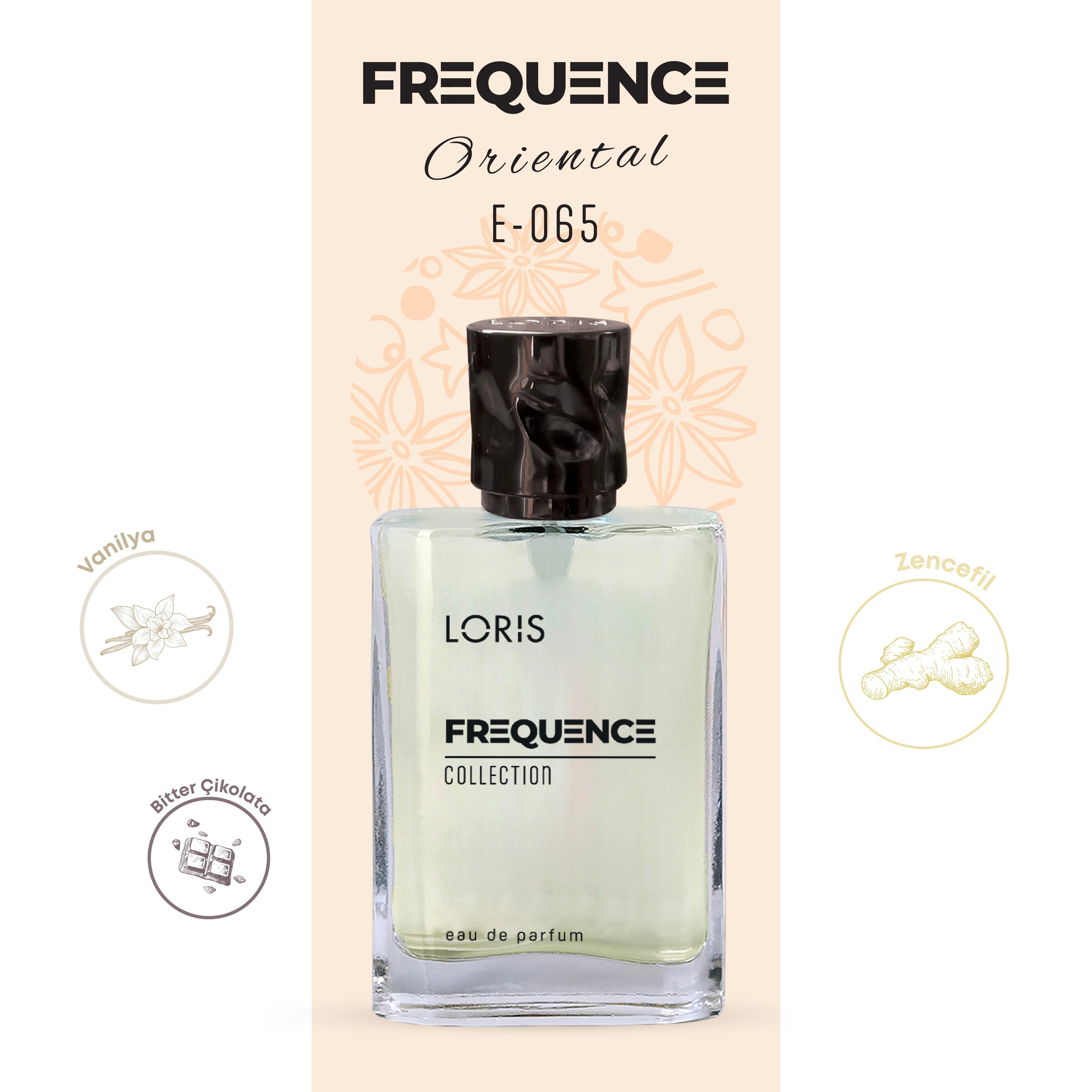 Loris E-065 Frequence Erkek EDP Parfüm 50 ML
