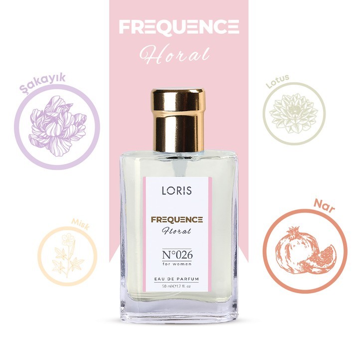 Loris K-026 Frequence Kadın Parfümü 50 ML