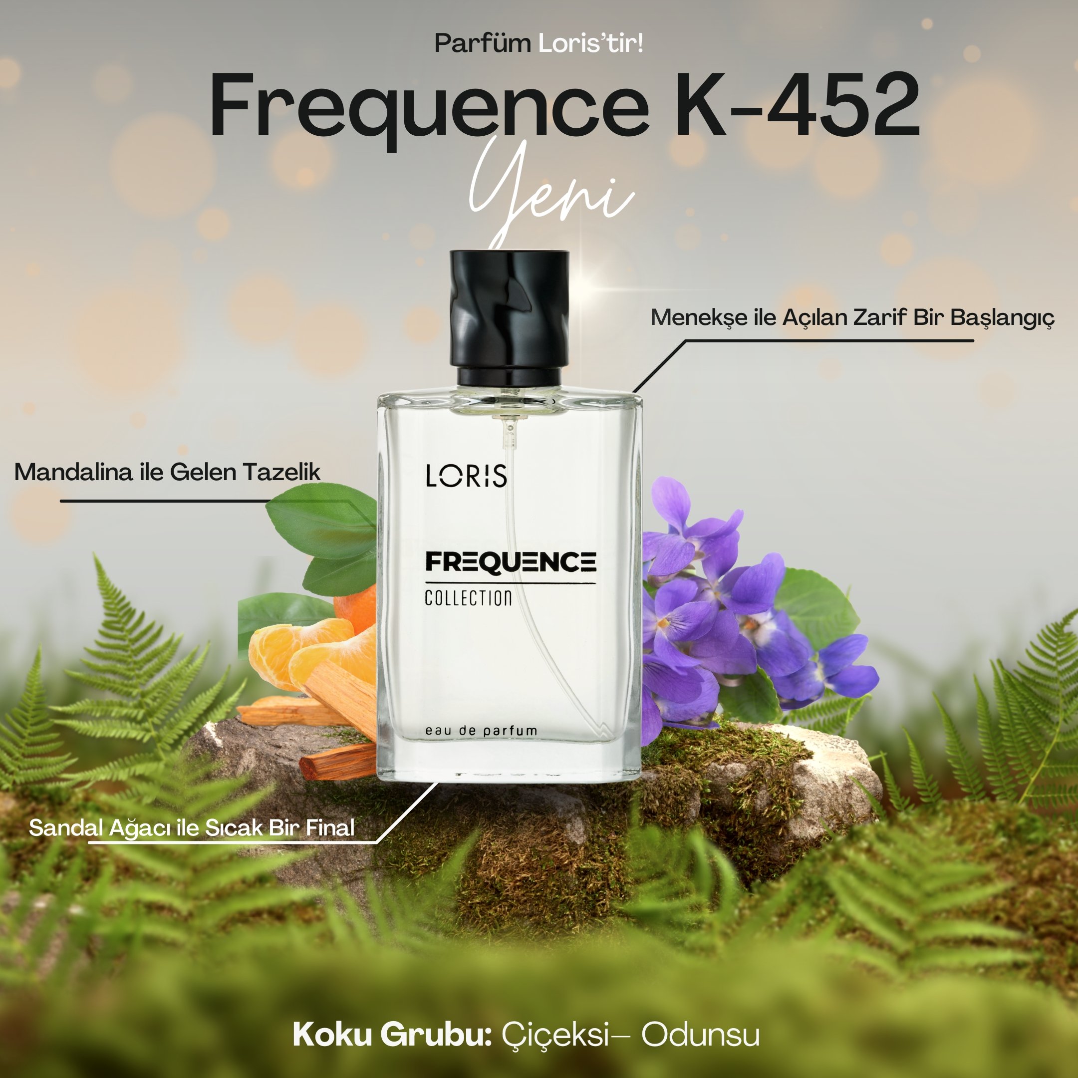 K-452 Frequence Kadın EDP Parfüm 50 ML