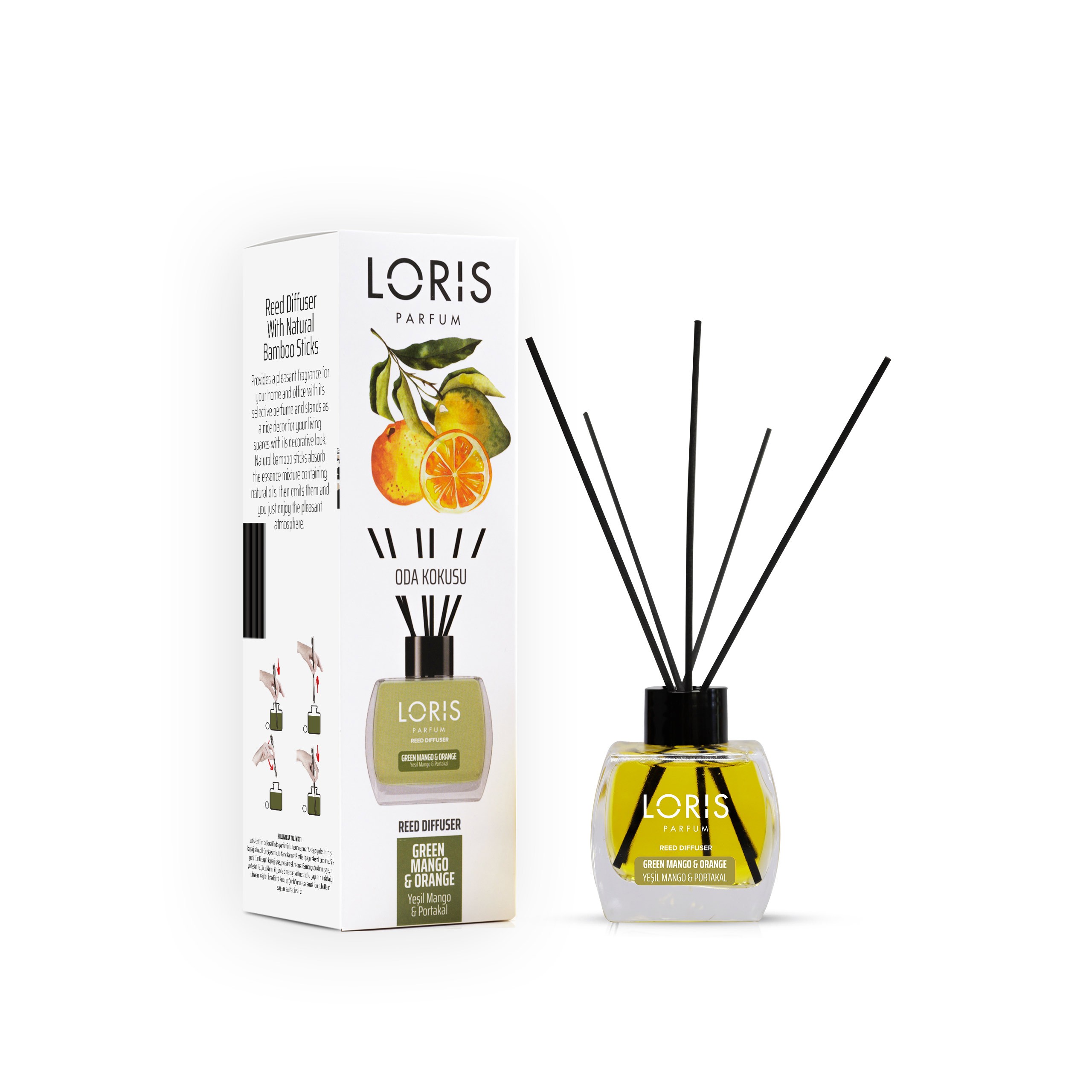 Loris Yeşil Mango & Portakal Oda Kokusu 120 Ml