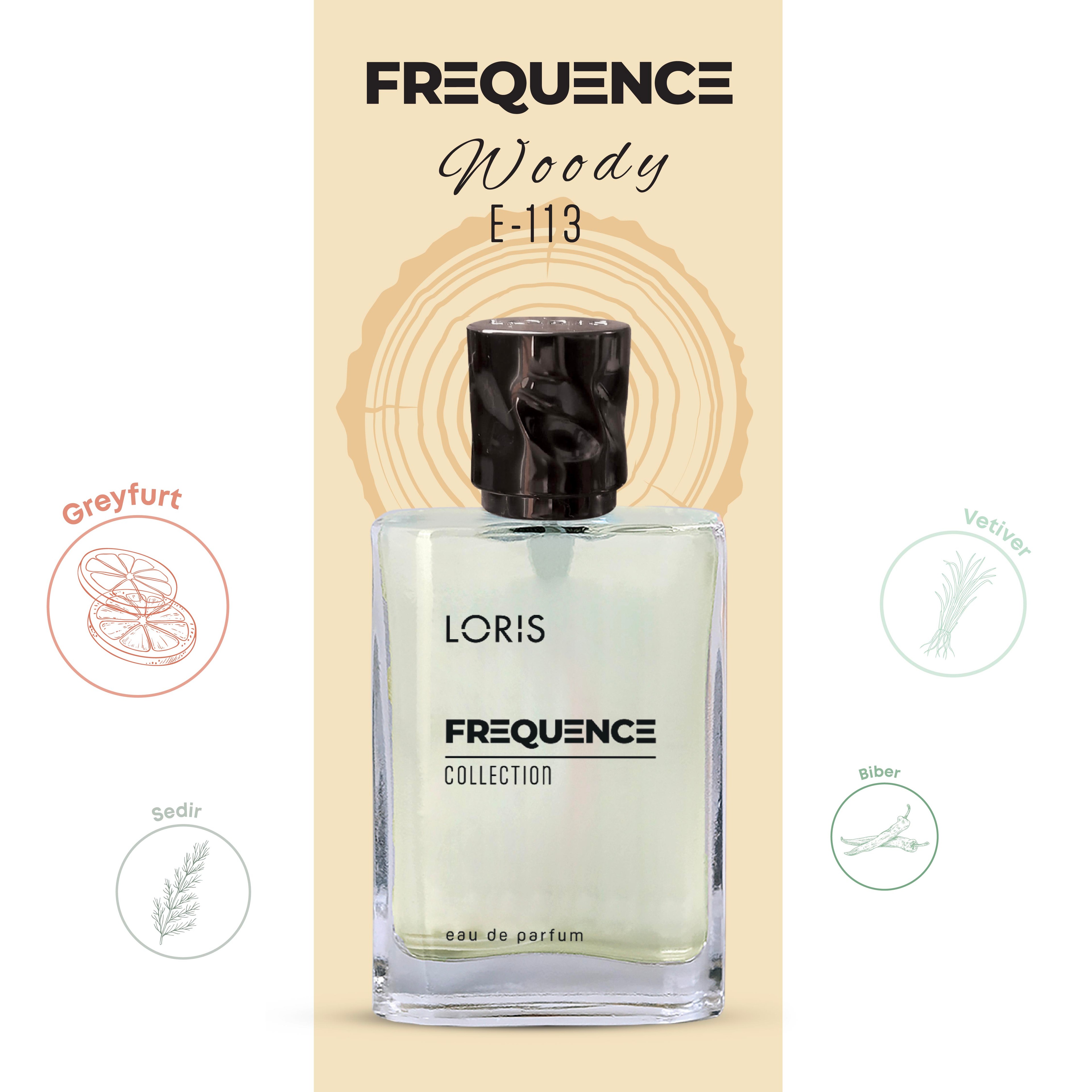 Loris E-113 Frequence Erkek Parfüm 50 ML