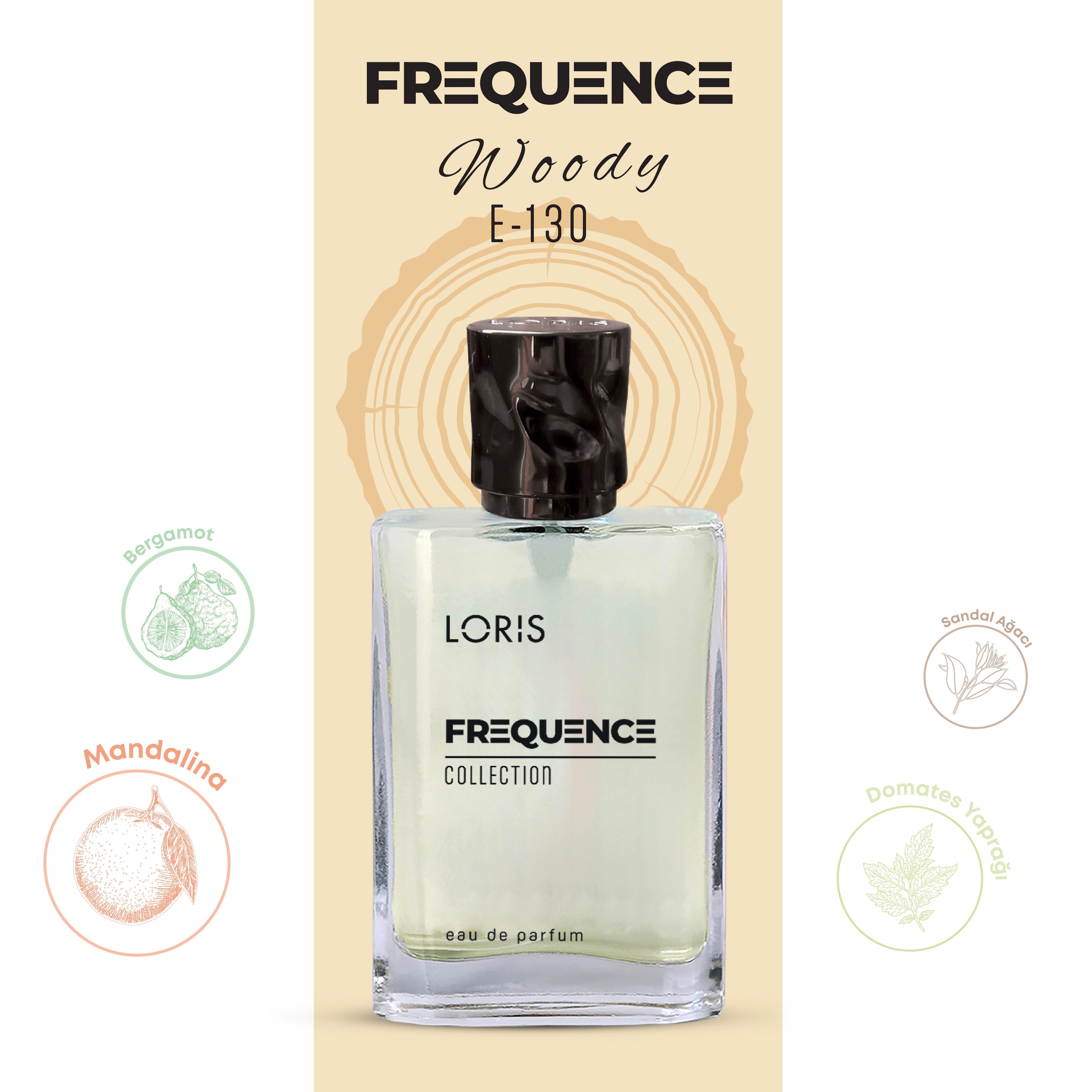 Loris E-130 Frequence Erkek EDP Parfüm 50 ML
