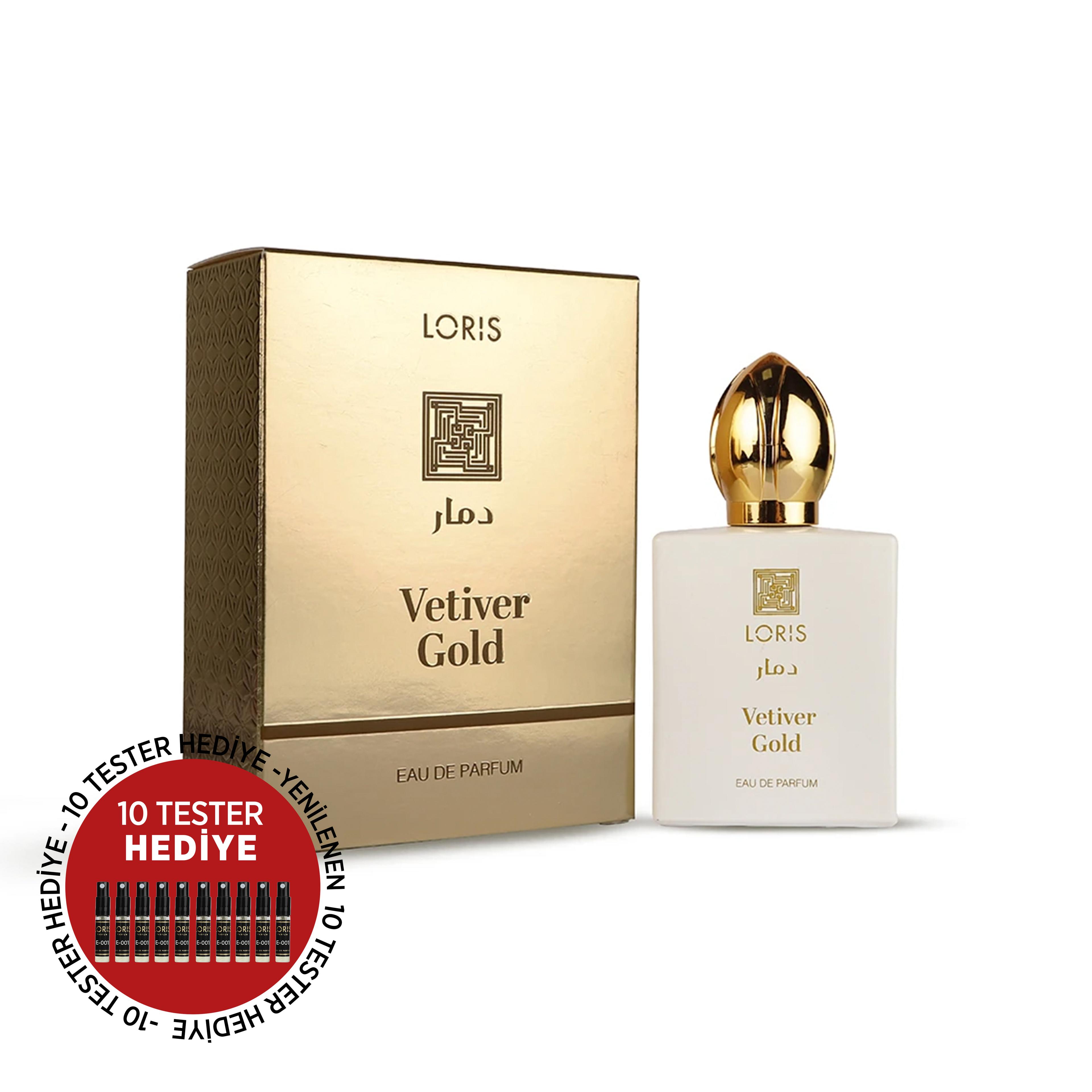 Loris Dmar Vetiver Gold Parfüm 50 ML