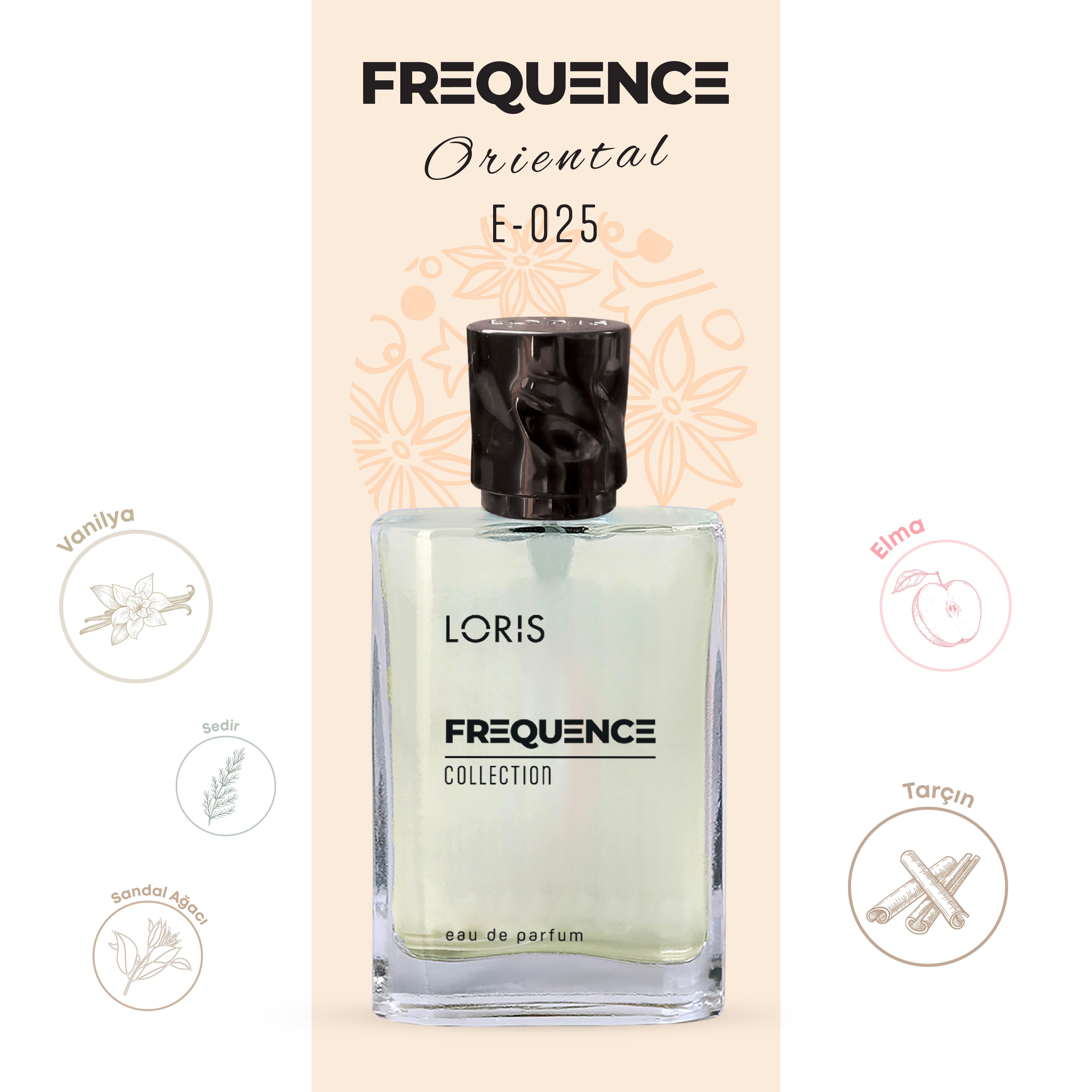 Loris E-025 Frequence Erkek Parfüm 50 ML