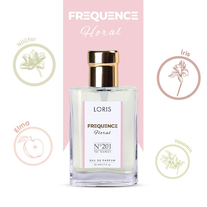 Loris K-201 Frequence Kadın Parfümü 50 ML