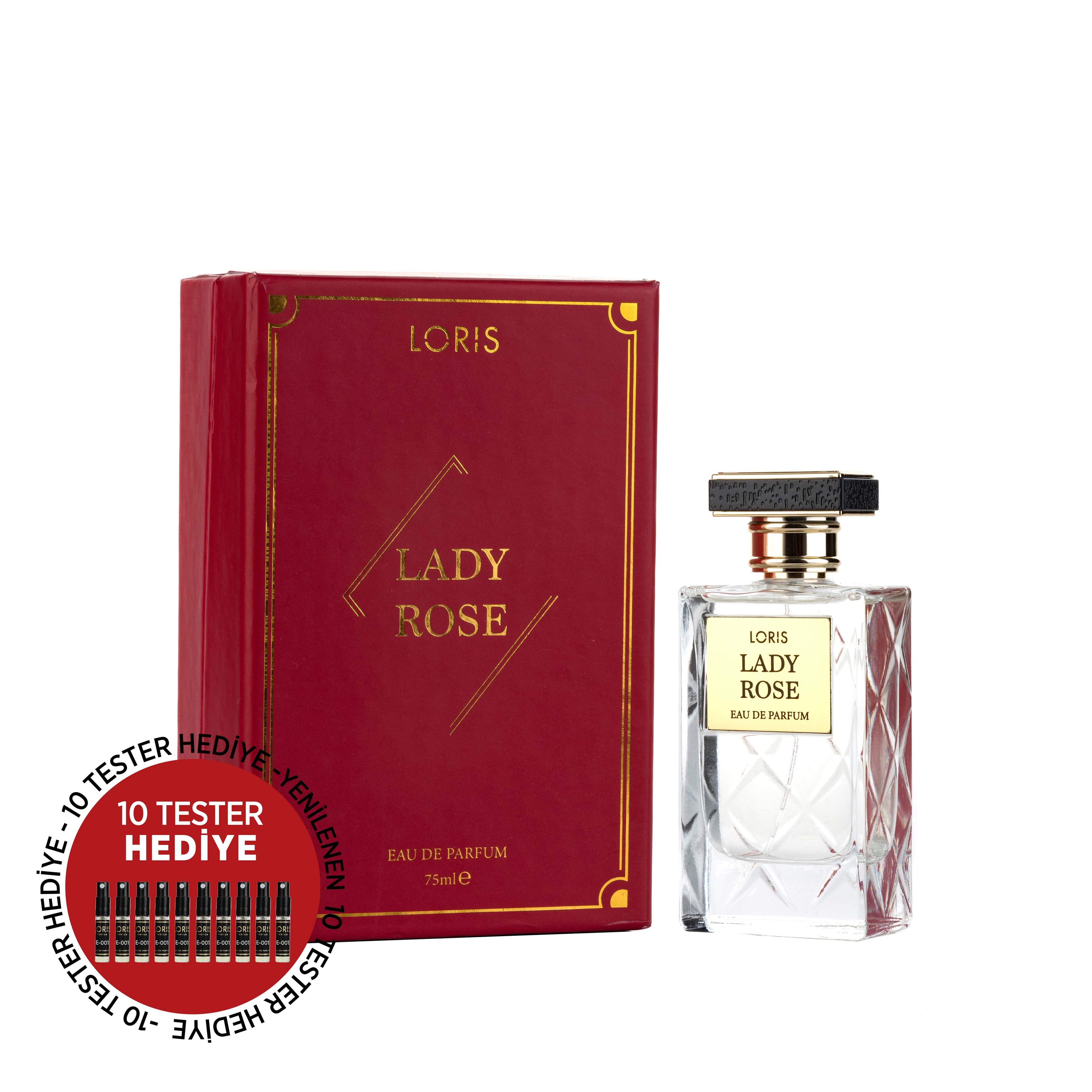 Loris Lady Rose Parfüm 80 ML