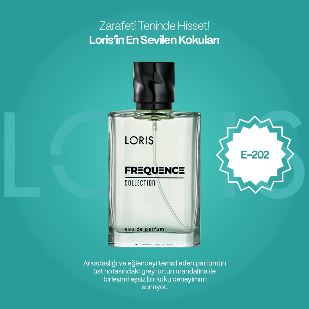 Loris E-202 Frequence Erkek Parfüm 50 ML