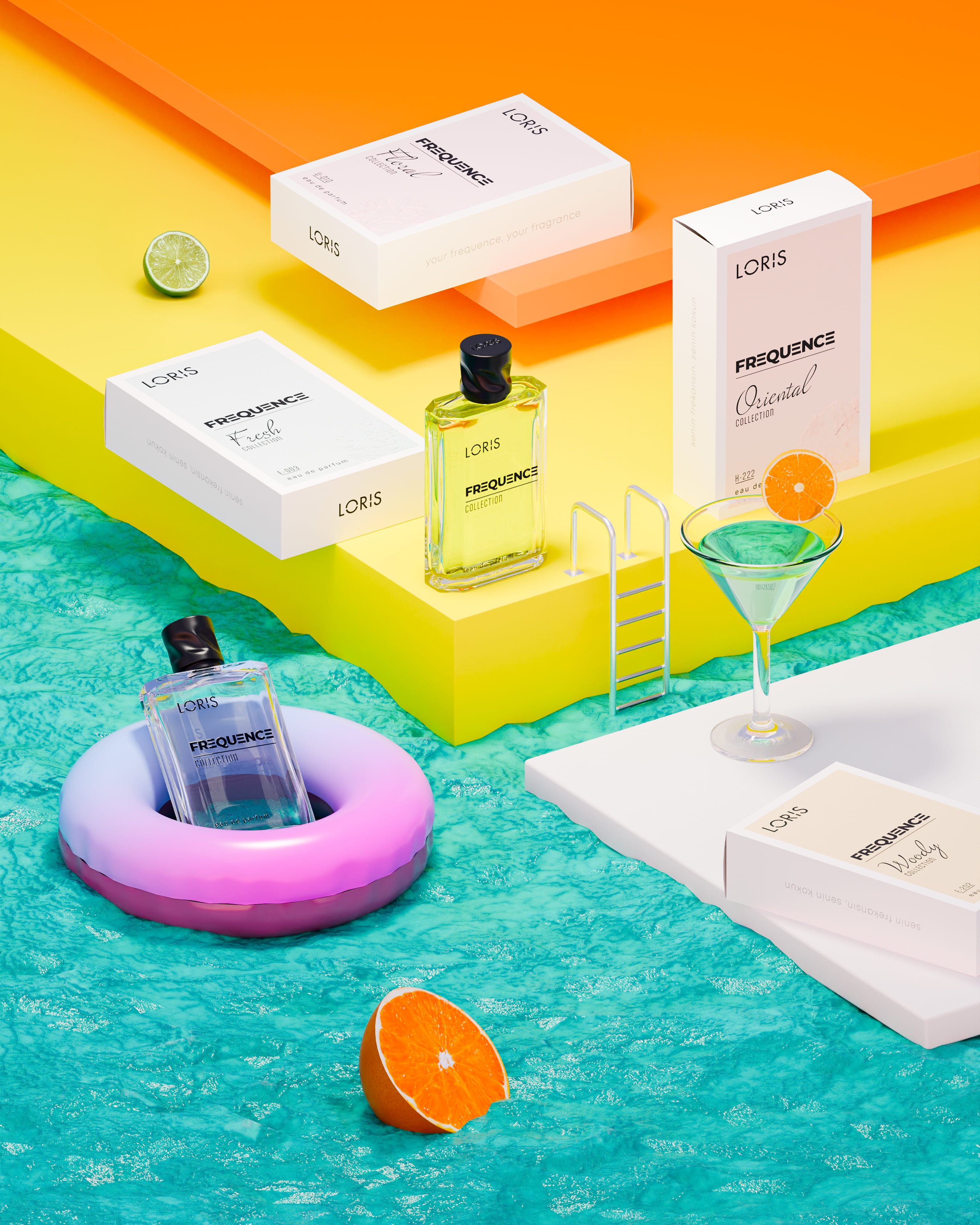 Loris E-326 Frequence Erkek Parfüm 50 ML