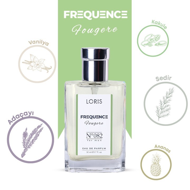 Loris E-082 Frequence Erkek Parfüm 50 ML