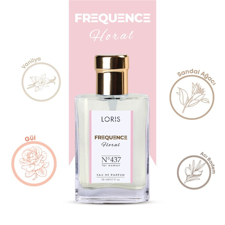 Loris K-437 Frequency Women's Perfume 50 ML