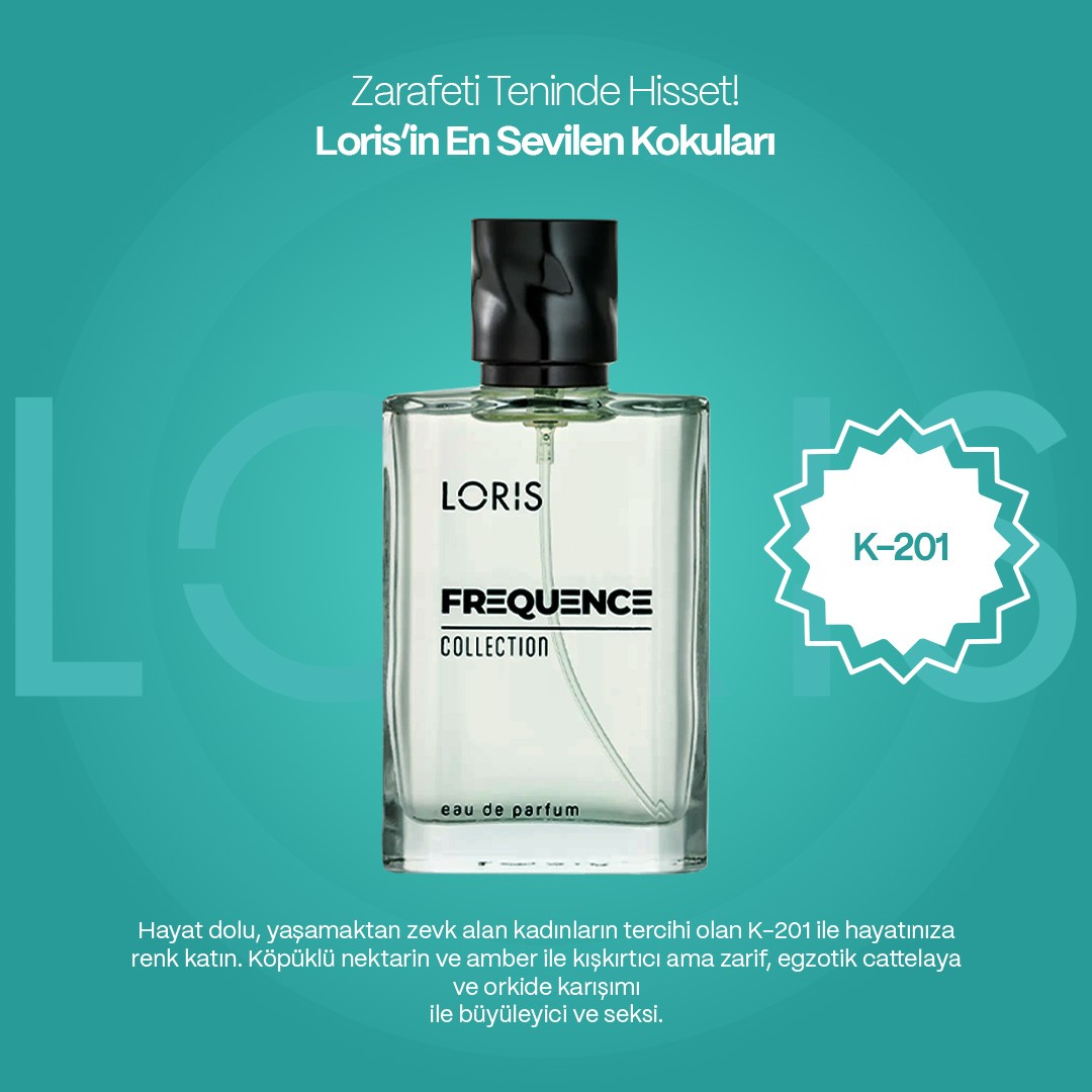 Loris K-201 Frequence Kadın Parfümü 50 ML