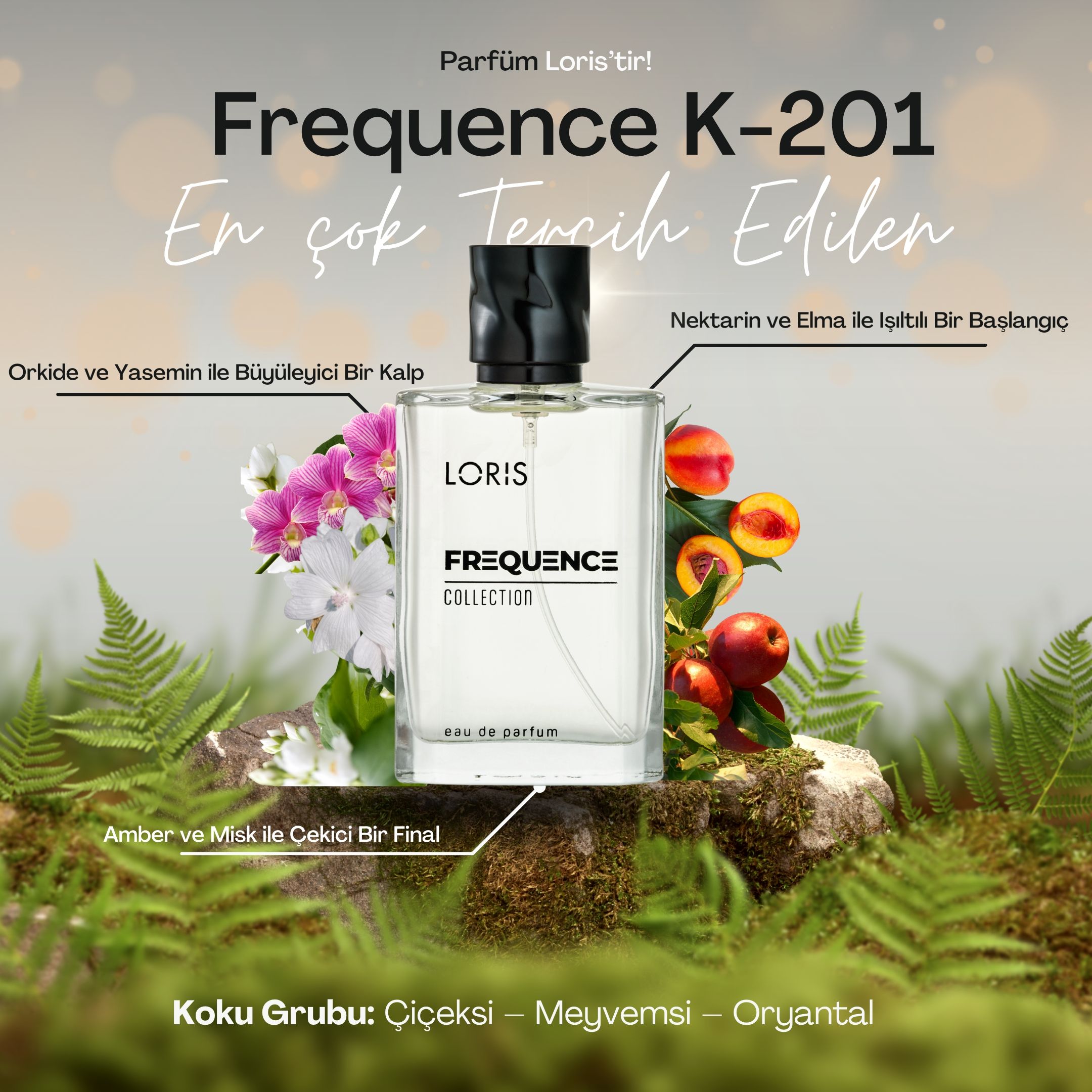 Loris K-201 Frequence Kadın Parfümü 50 ML
