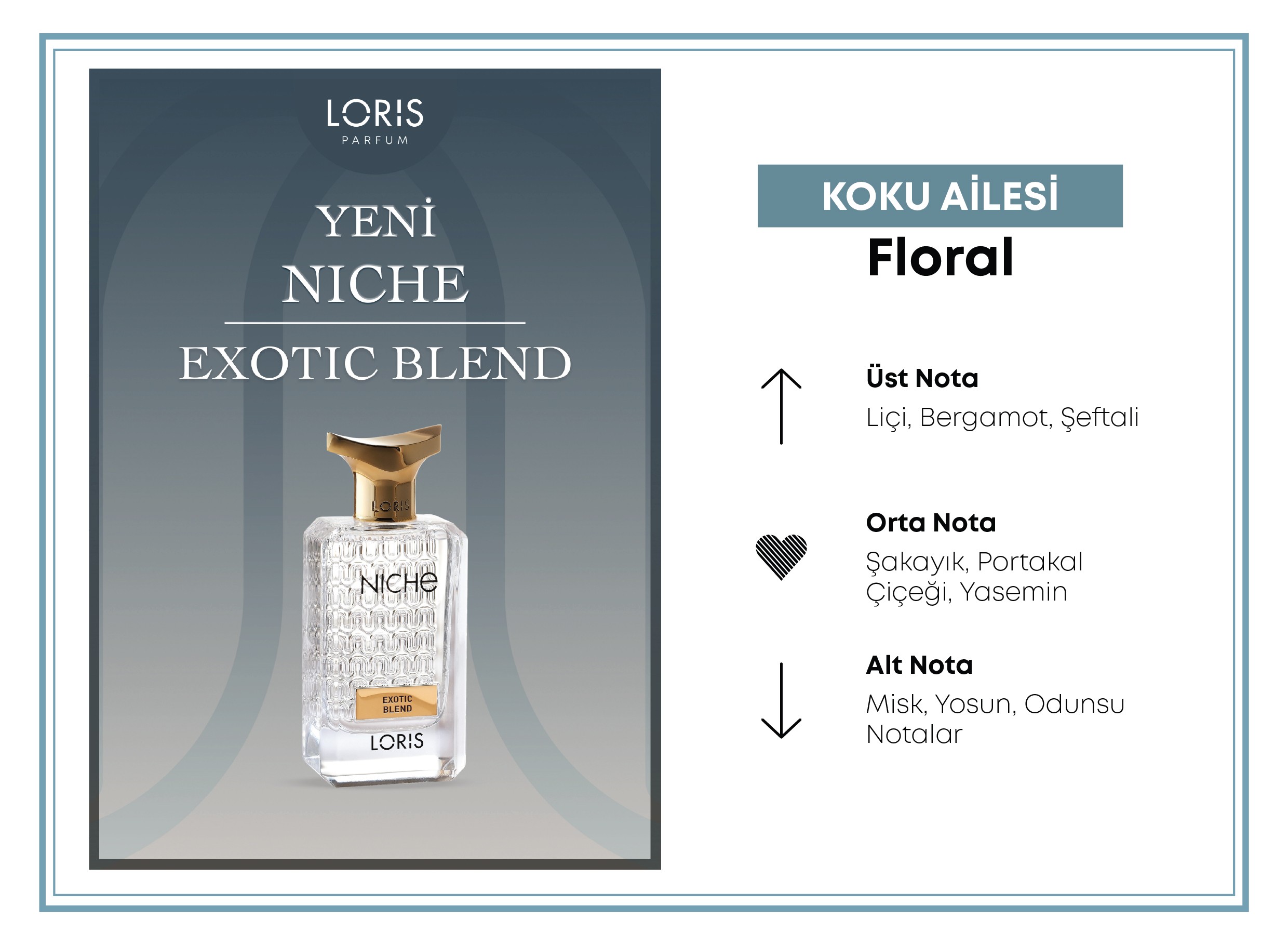 Niche Exotic Blend Parfüm 70 ML