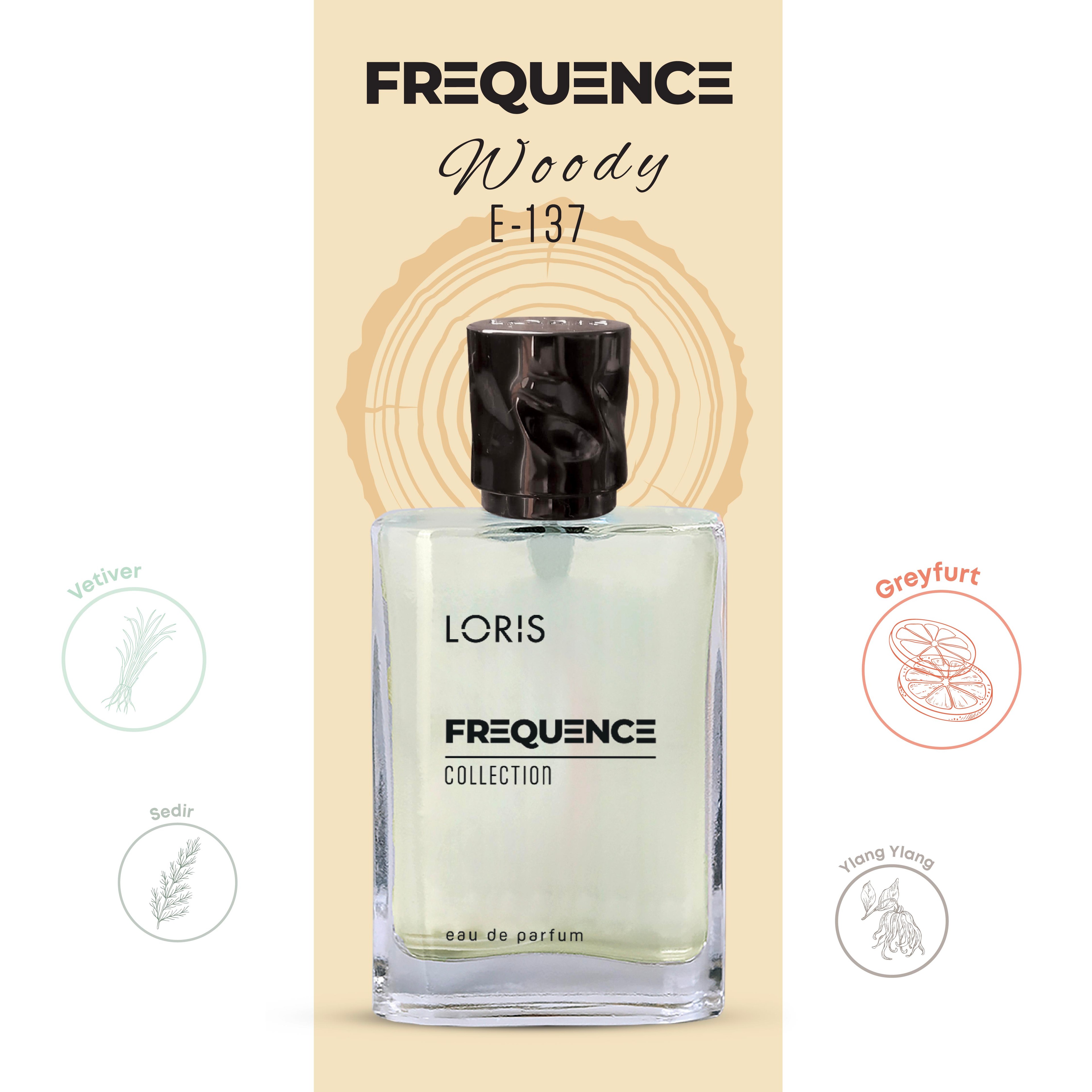 Loris E-137 Frequence Erkek Parfüm 50 ML