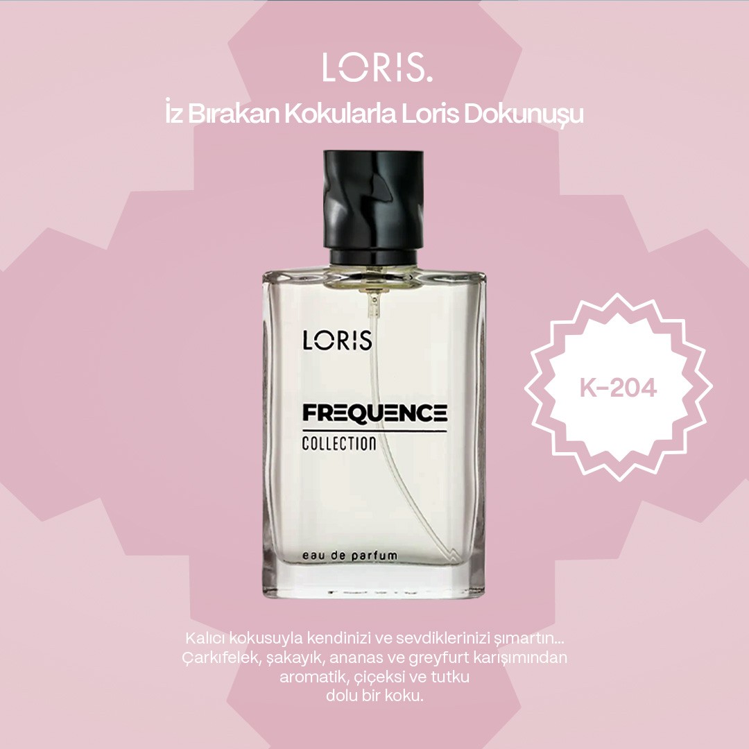Loris K-204 Frequence Kadın Parfümü 50 ML