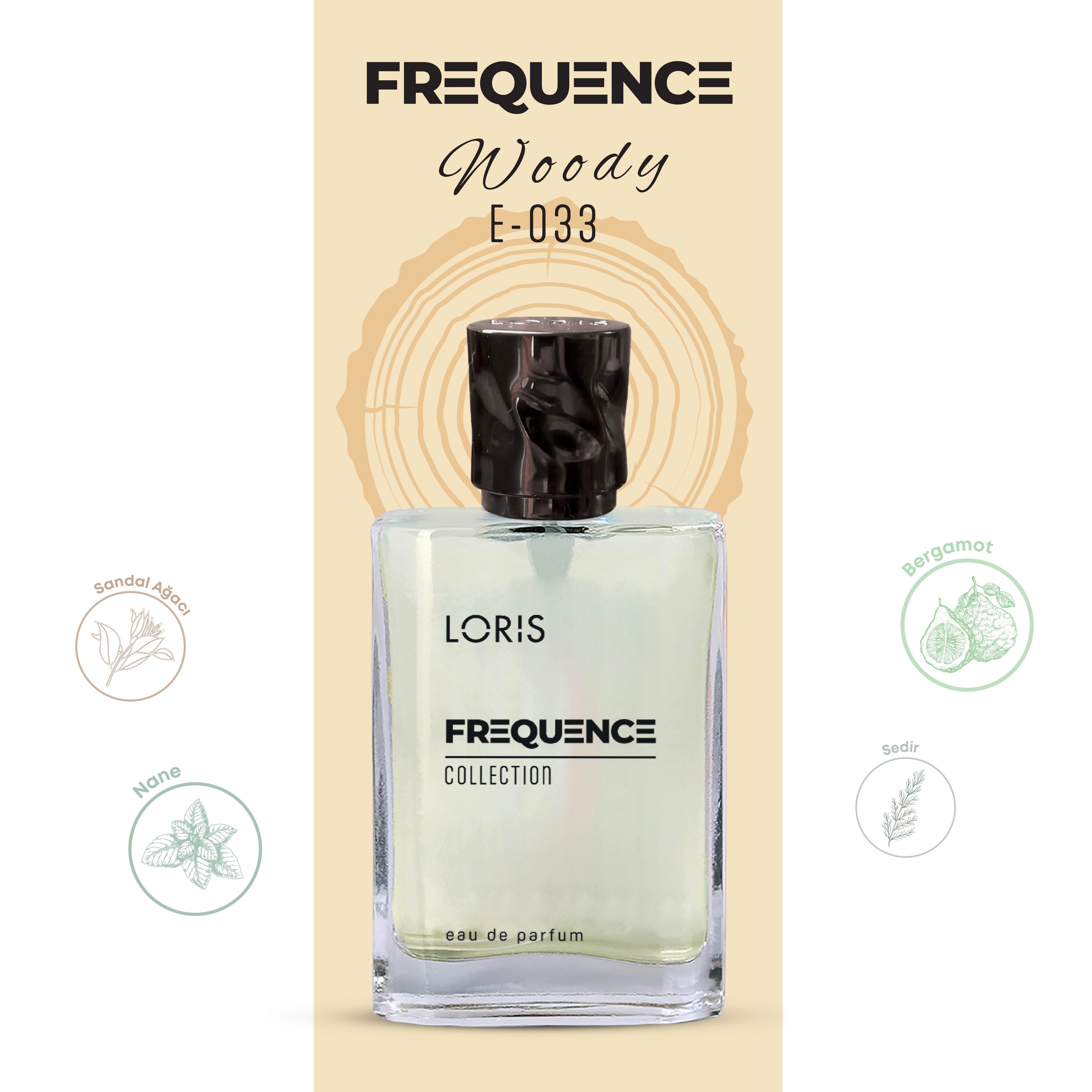 Loris E-033 Frequence Erkek Parfüm 50 ML