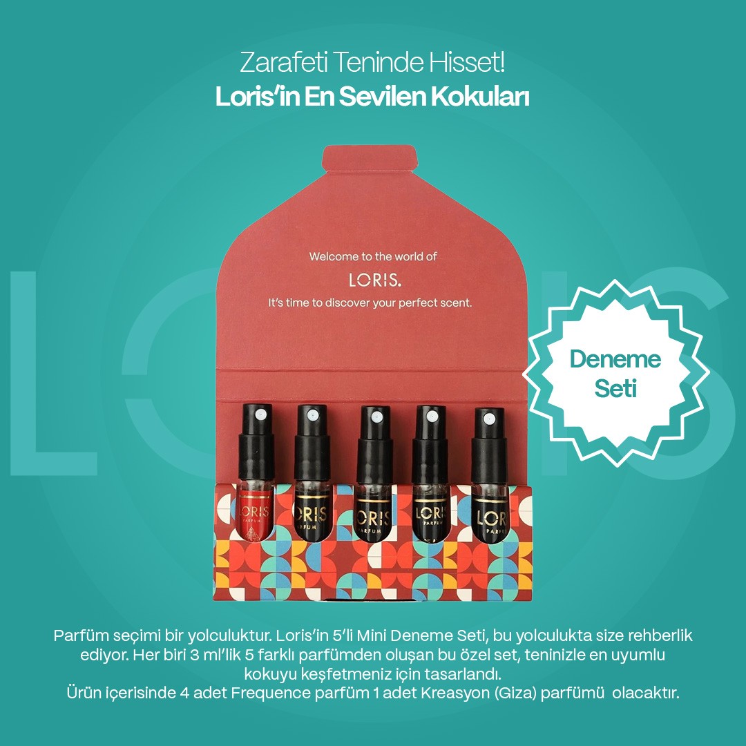 Loris Tester Parfüm Deneme Seti 5 x 3 Ml