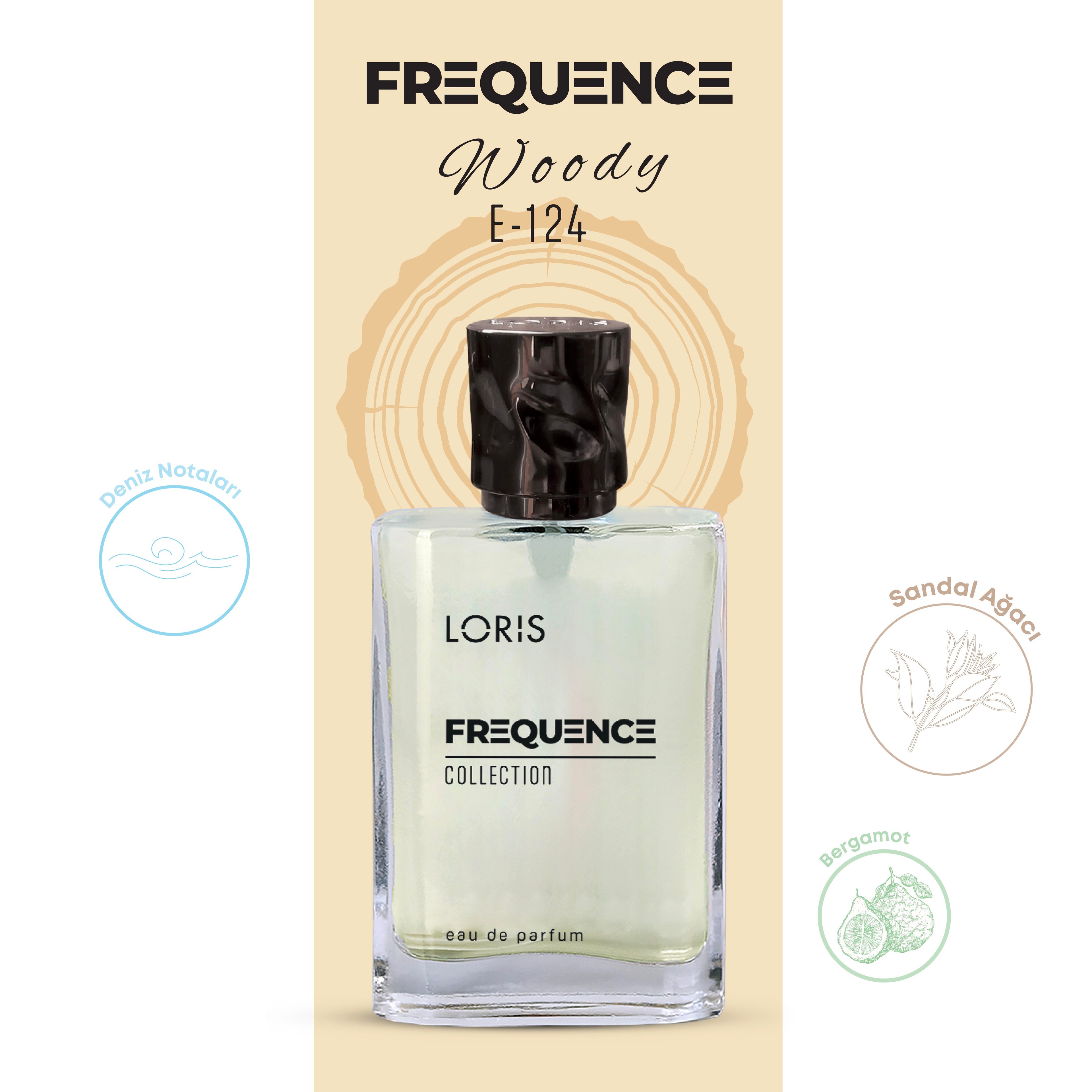 Loris E-124 Frequence Erkek Parfüm 50 ML