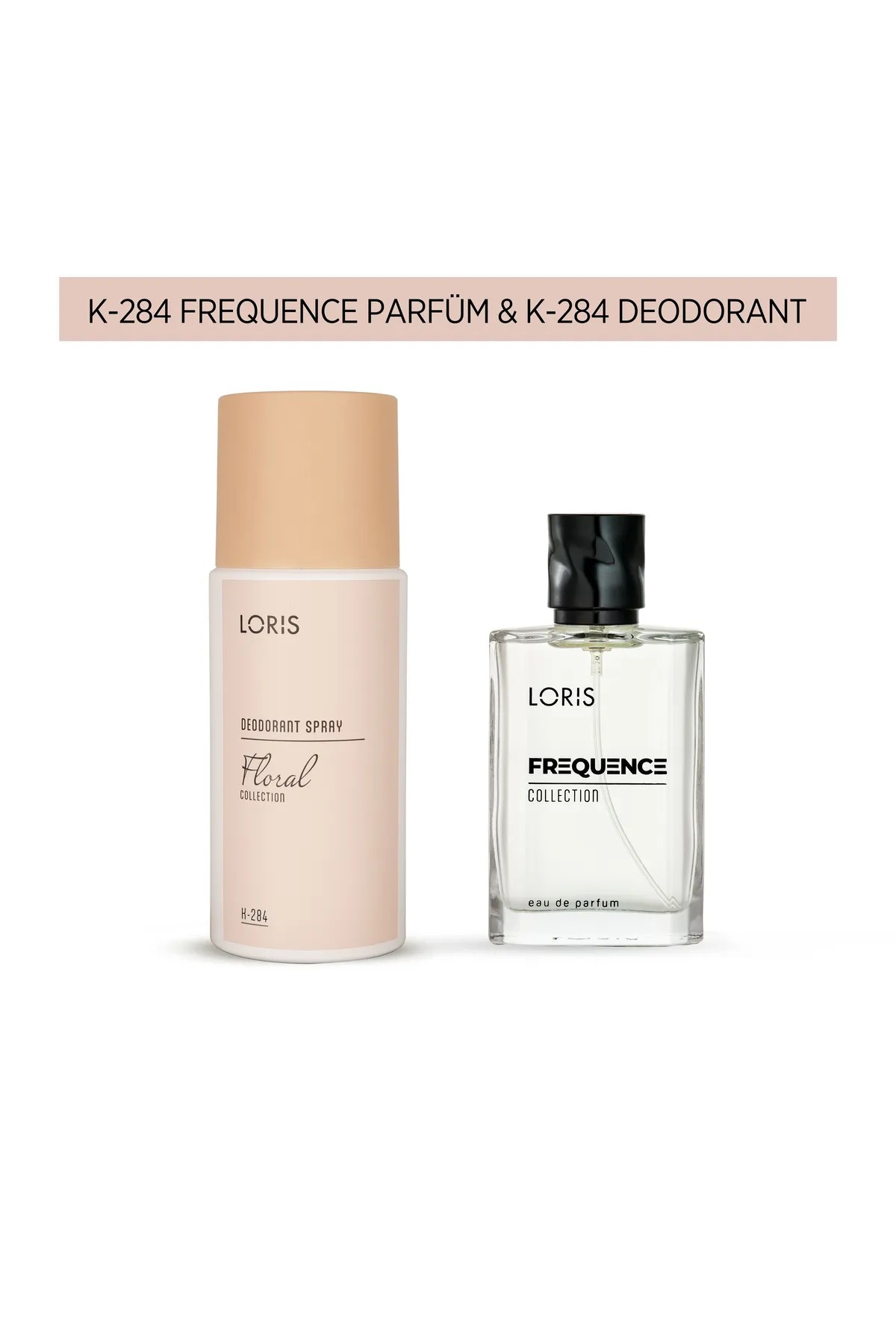 Loris K-284 Frequence Kadın Parfüm 50 Ml & K-284 Kadın Deodorant 150 Ml