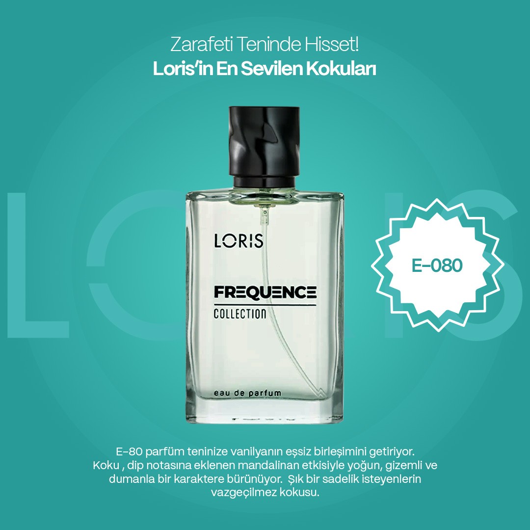 Loris E-080 Frequence Erkek Parfüm 50 ML