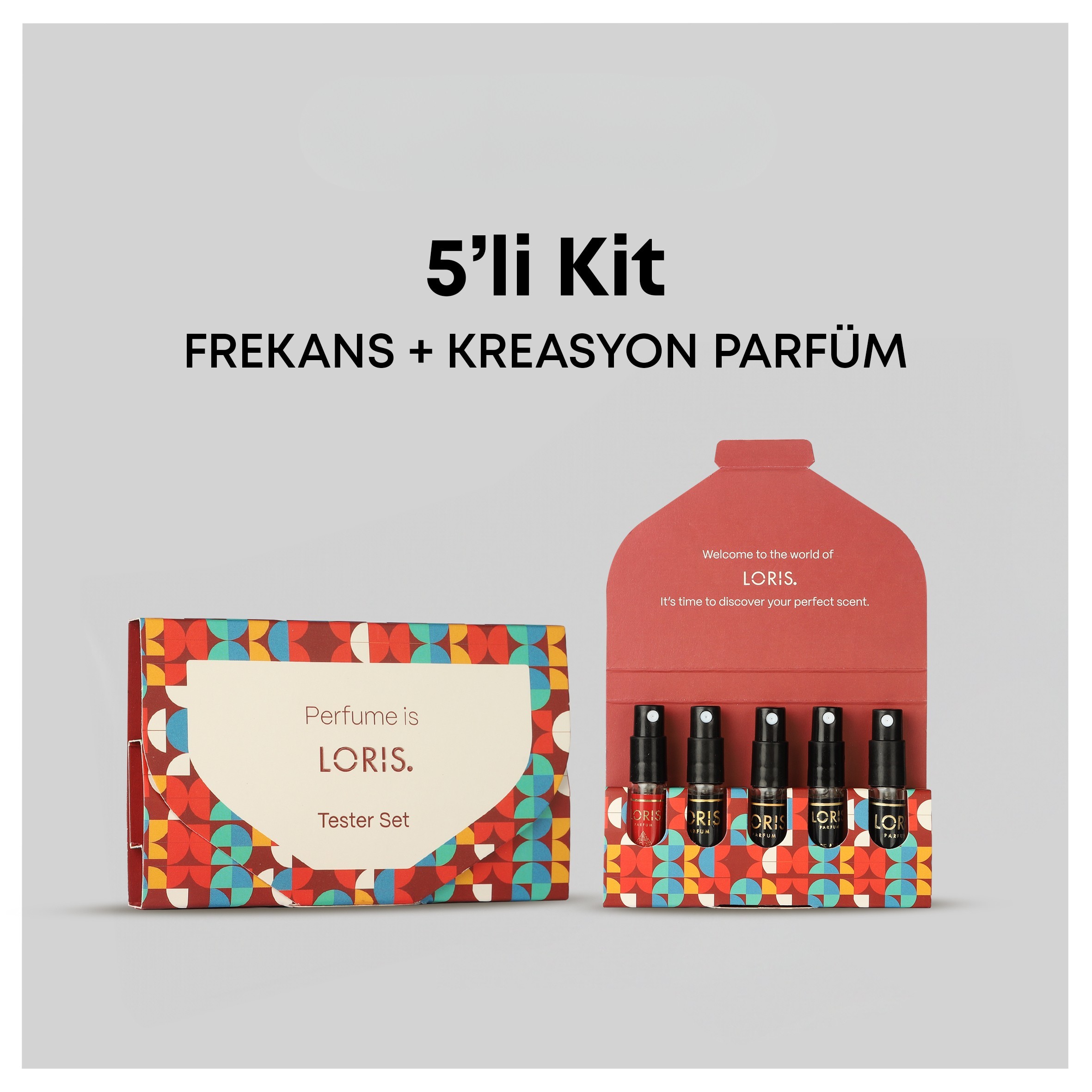 Loris Tester Parfüm Deneme Seti 5 x 3 Ml
