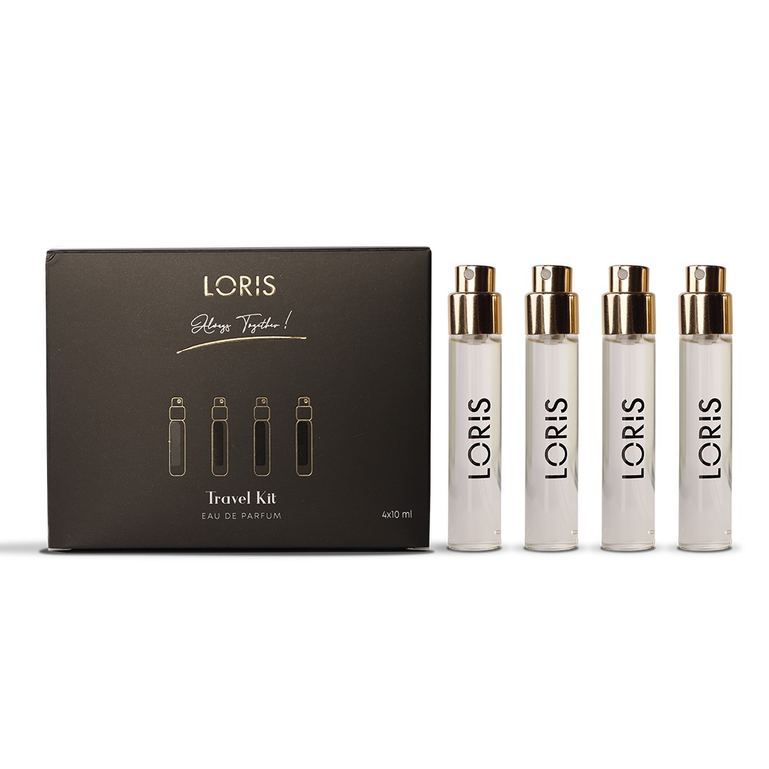 Loris Saffron Ambre Travel Kit - 4 pieces