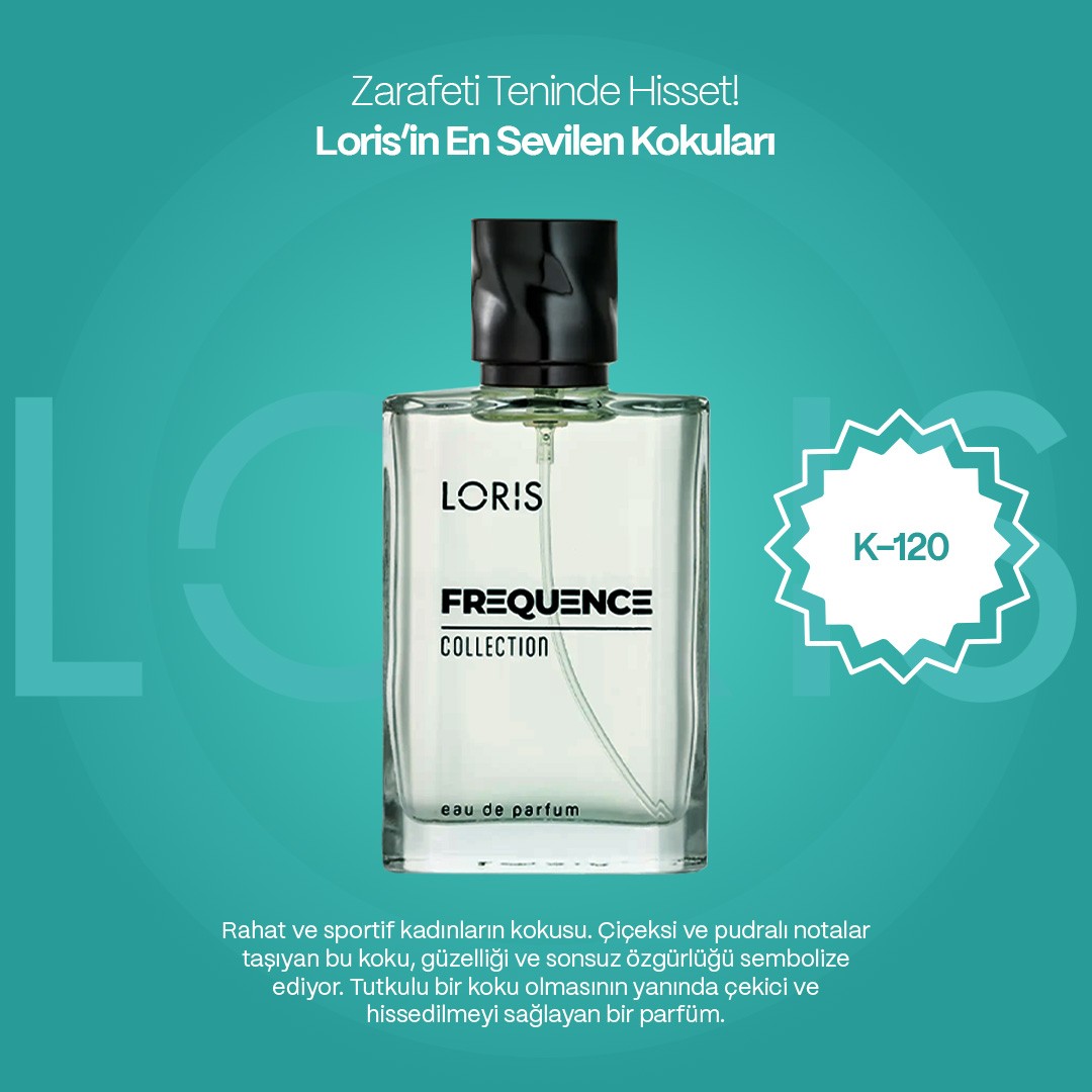 Loris K-120 Frequence Kadın Parfümü 50 ML