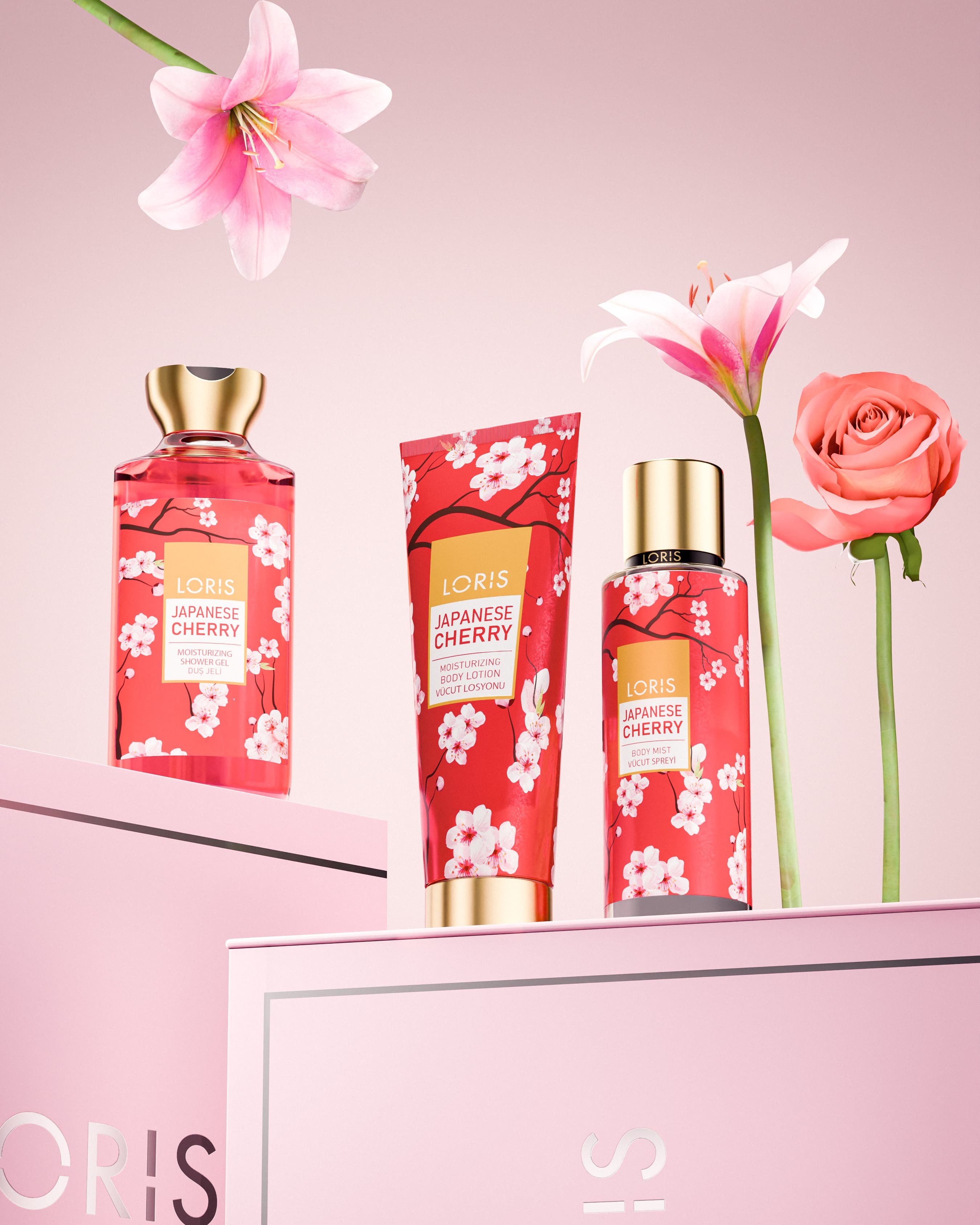 Loris Japanese Cherry Tube Lotion 236 ML