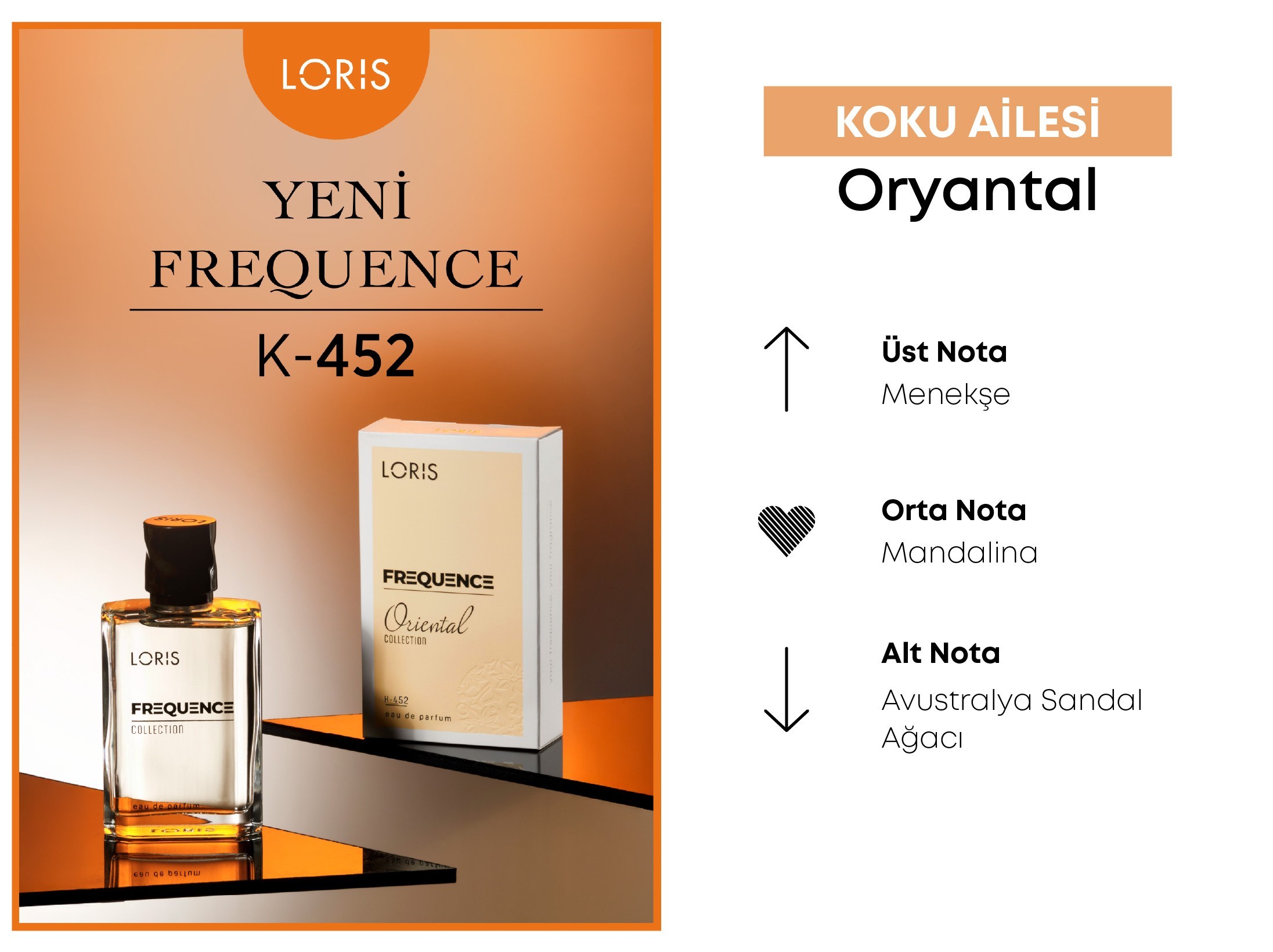 K-452 Frequence Kadın EDP Parfüm 50 ML