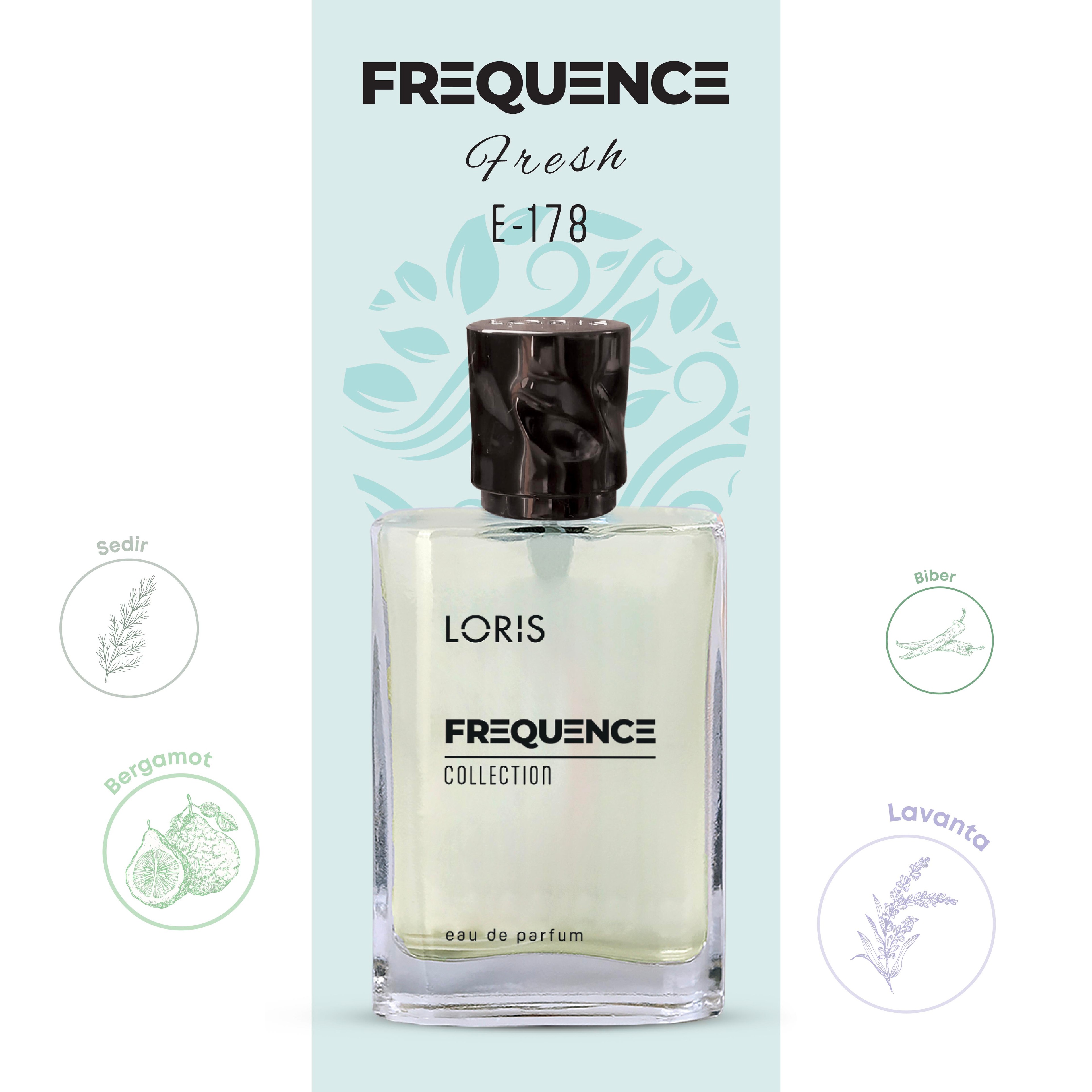 Loris E-178 Frequence Erkek Parfüm 50 ML