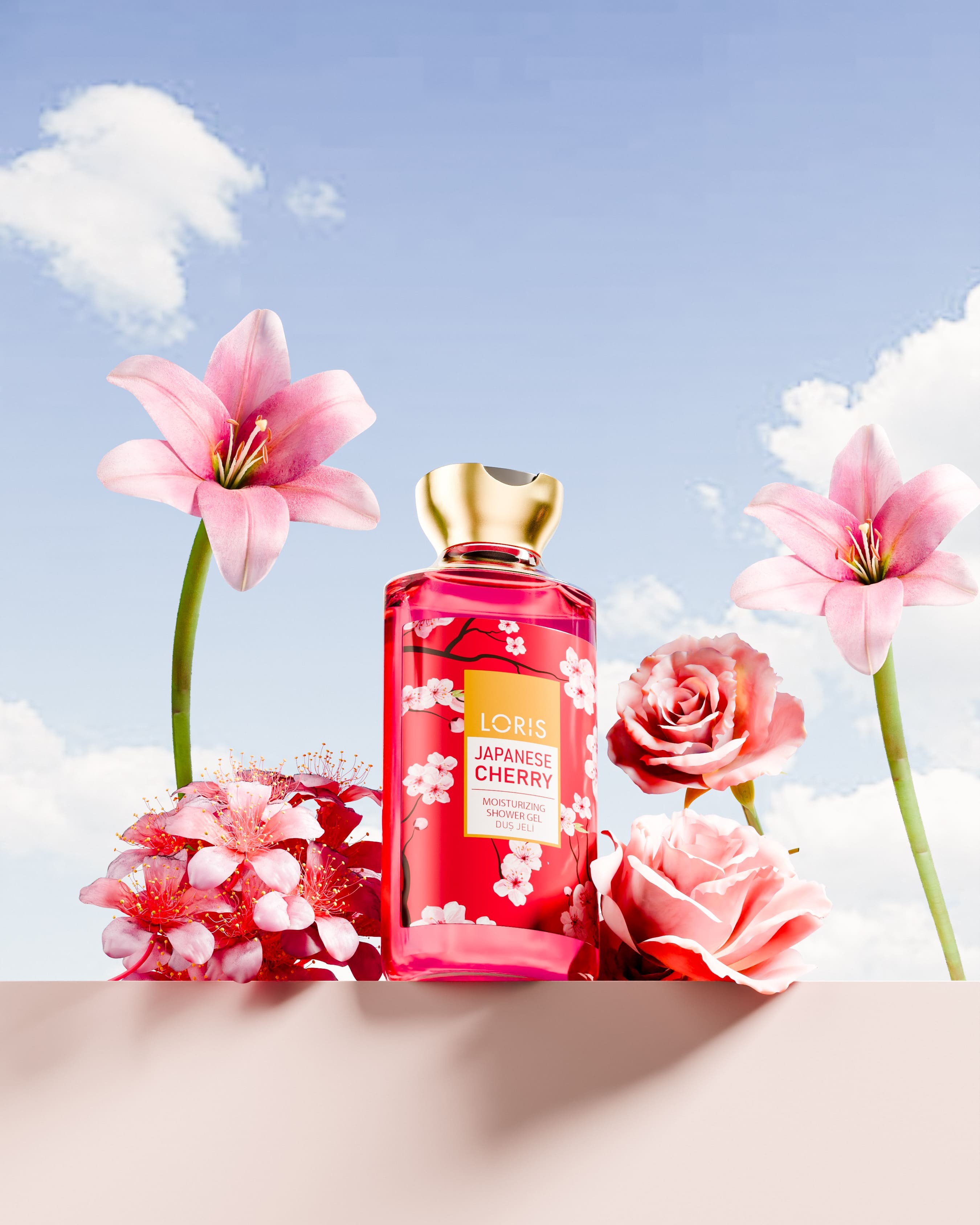 Loris Japanese Cherry Duş Jeli 295 ml
