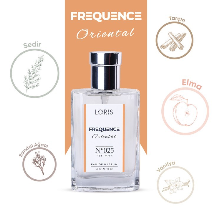 Loris E-025 Frequence Erkek Parfüm 50 ML