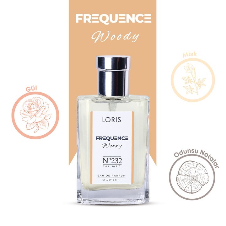 Loris E-232 Frequence Erkek Parfüm 50 ML