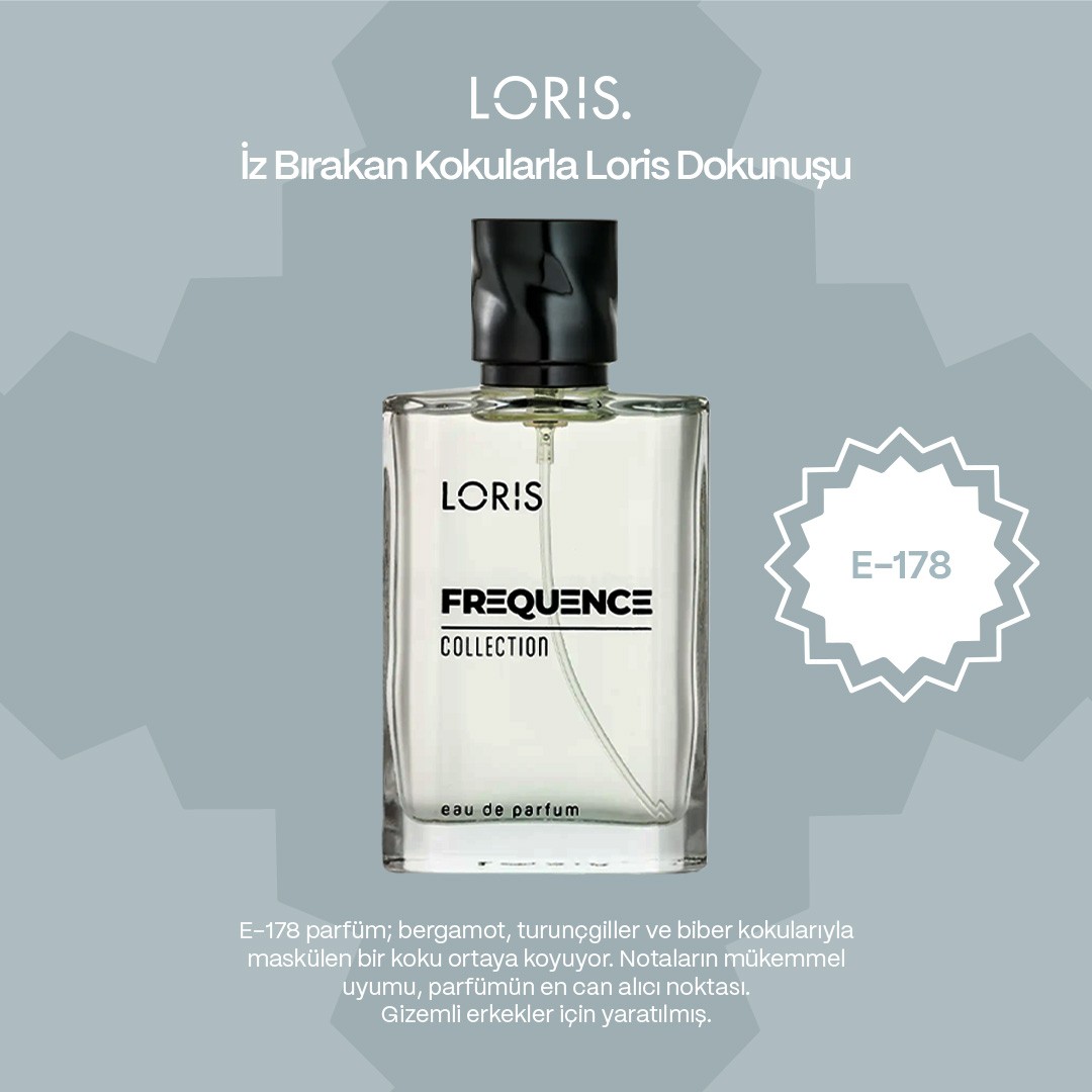 Loris E-178 Frequence Erkek Parfüm 50 ML
