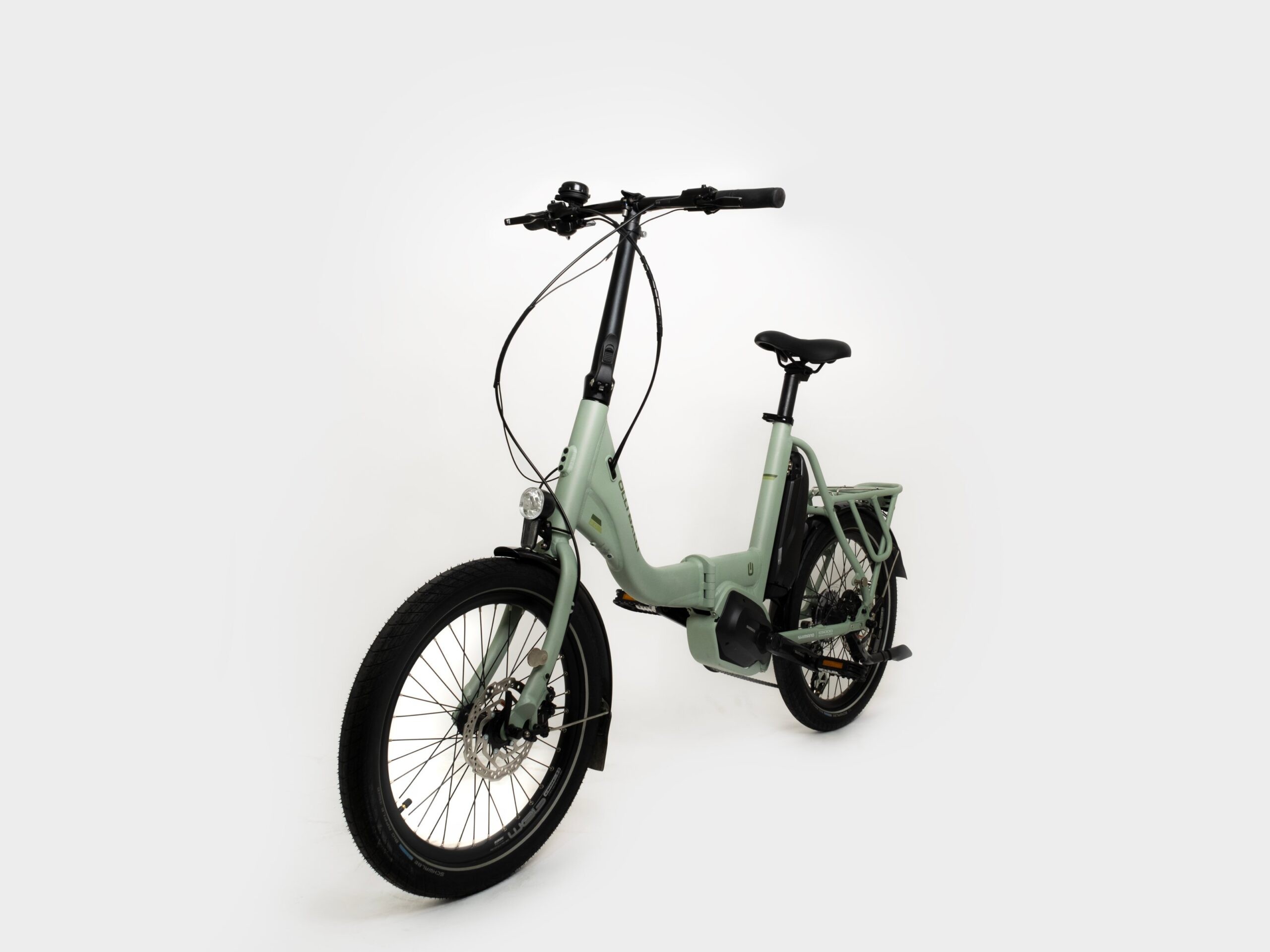Olli Balli Urla Elektrikli Katlanır Bisiklet Shimano Steps e-5000 418w Batarya - Yeşil 