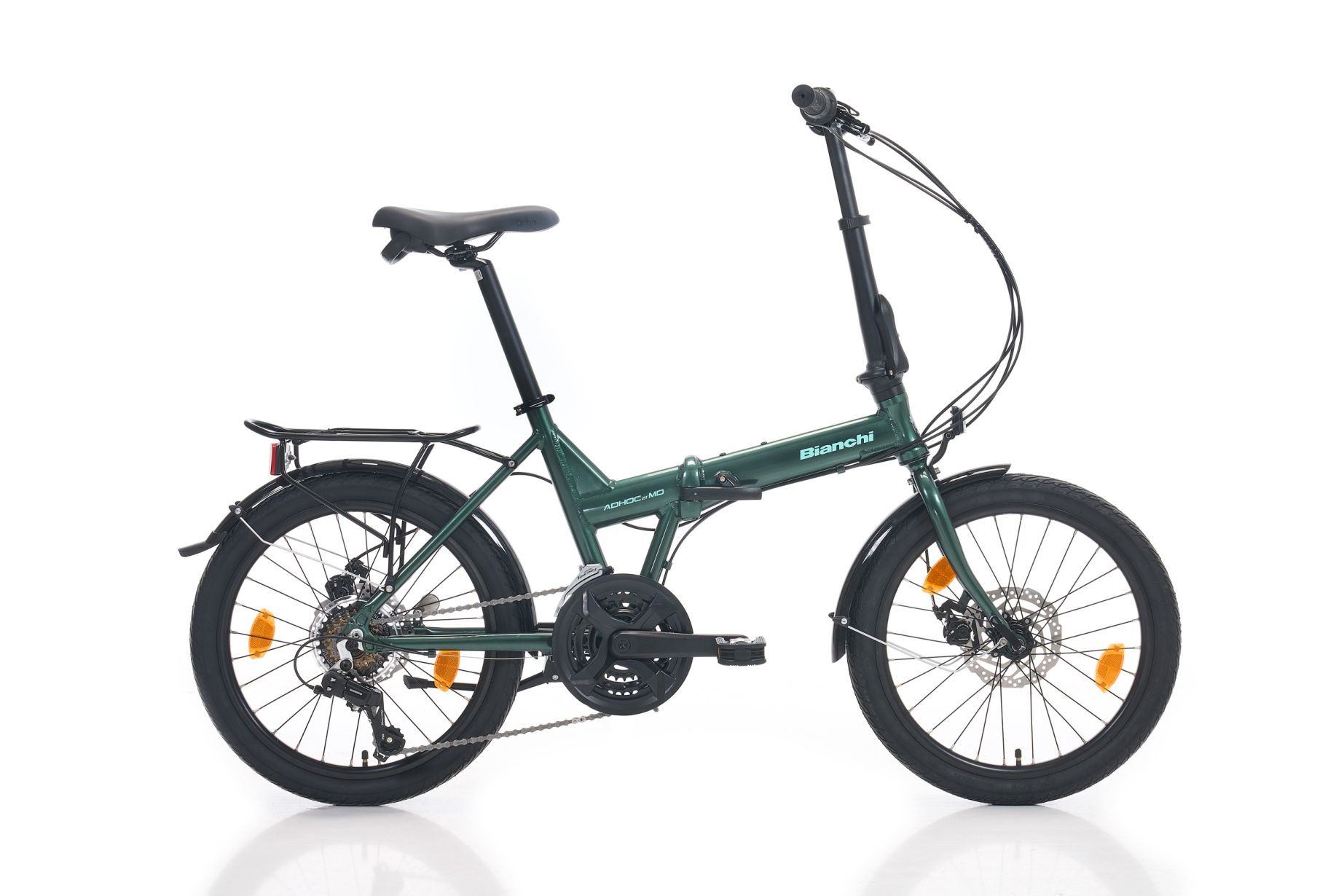Bianchi Adhoc 21 Vites Mekanik Disk Fren Katlanır Bisiklet / Koyu Yeşil