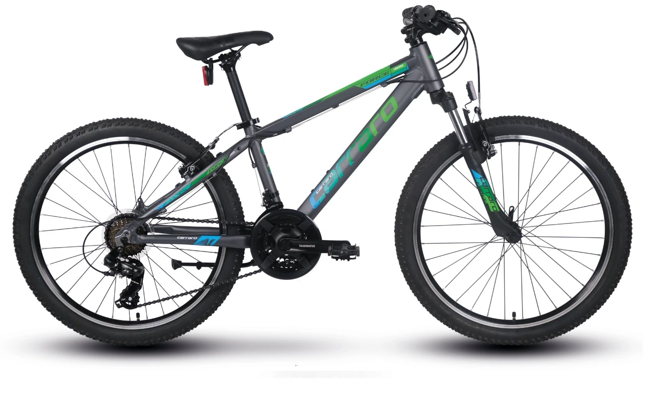 CARRARO FORCE 400 24" 21-V VB R2 MAT ANTRASİT-YEŞİL-MAVİ 32 kadro