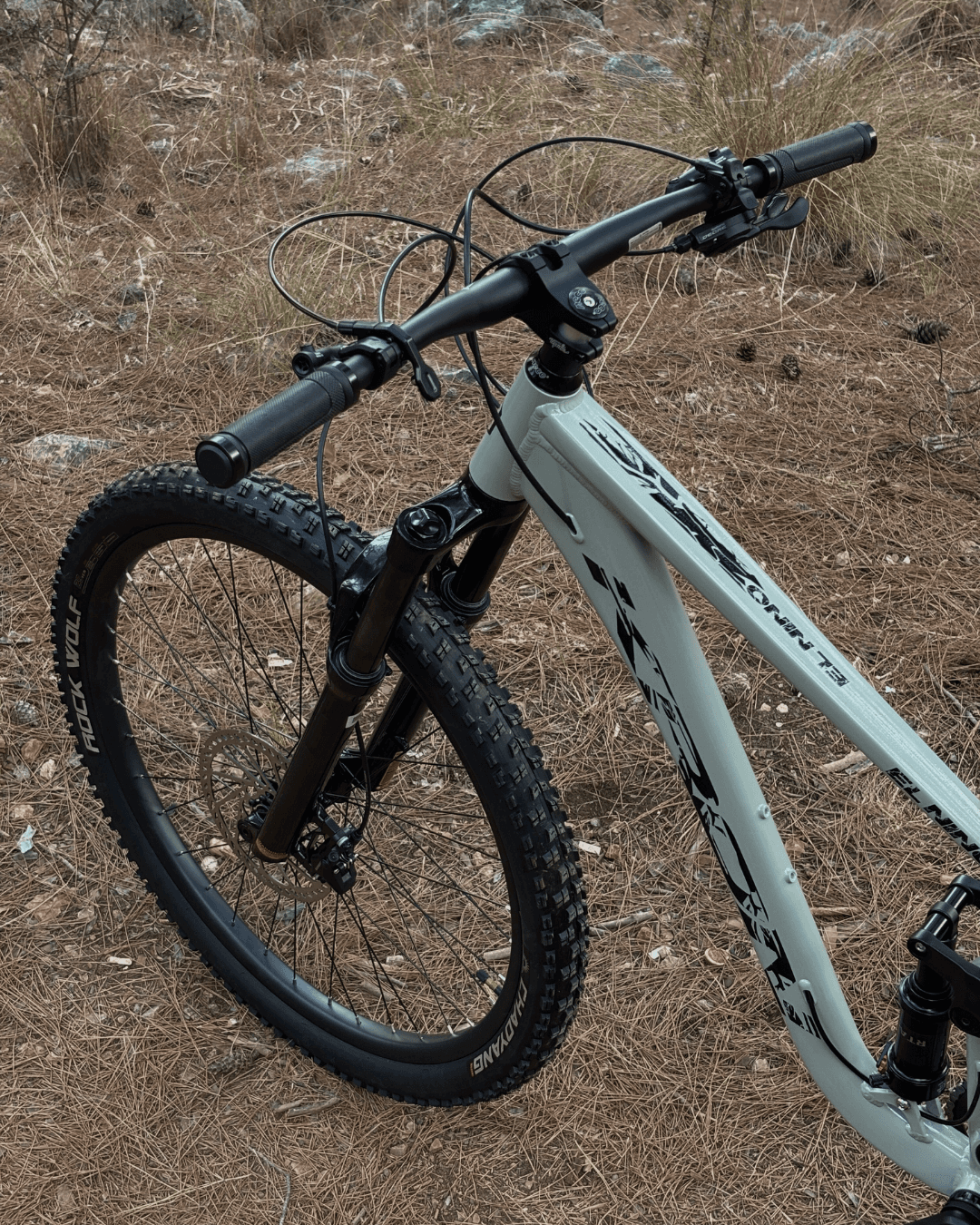 KRON EL NİNO ENDURO DAĞ BİSİKLET BEJ/SİYAH/SARI