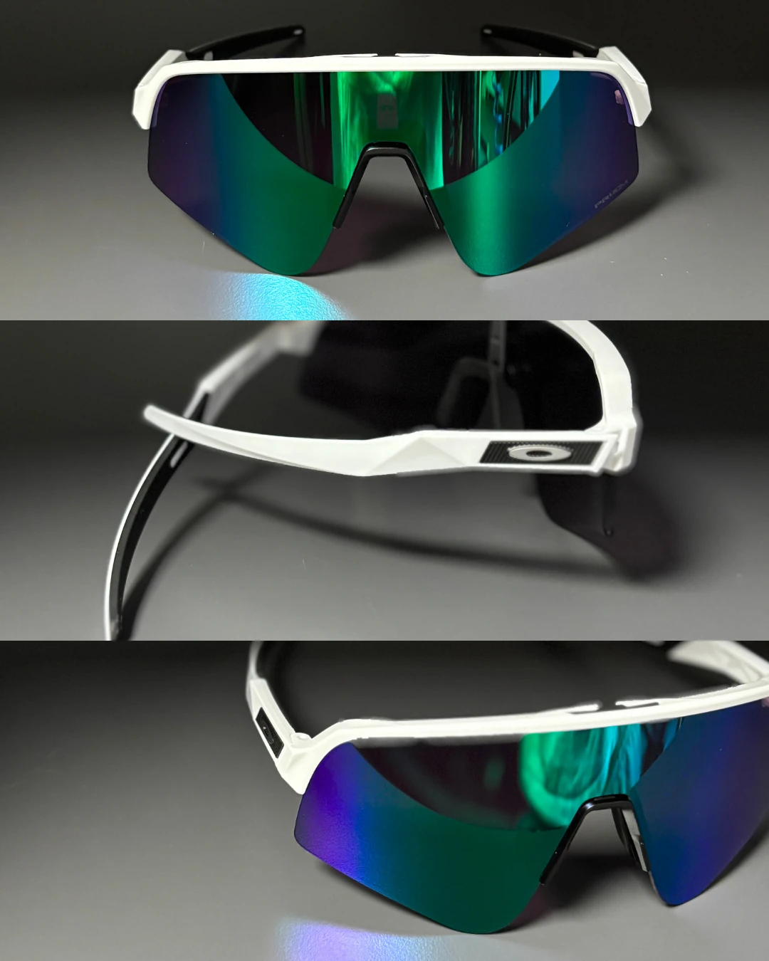 Oakley Sutro Lite Sweep 946504 Matte White Prizm Road Jade