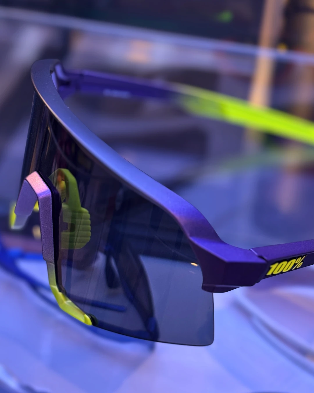 100% S3 - Matte Metallic Digital Brights - Smoke Lens Gözlük