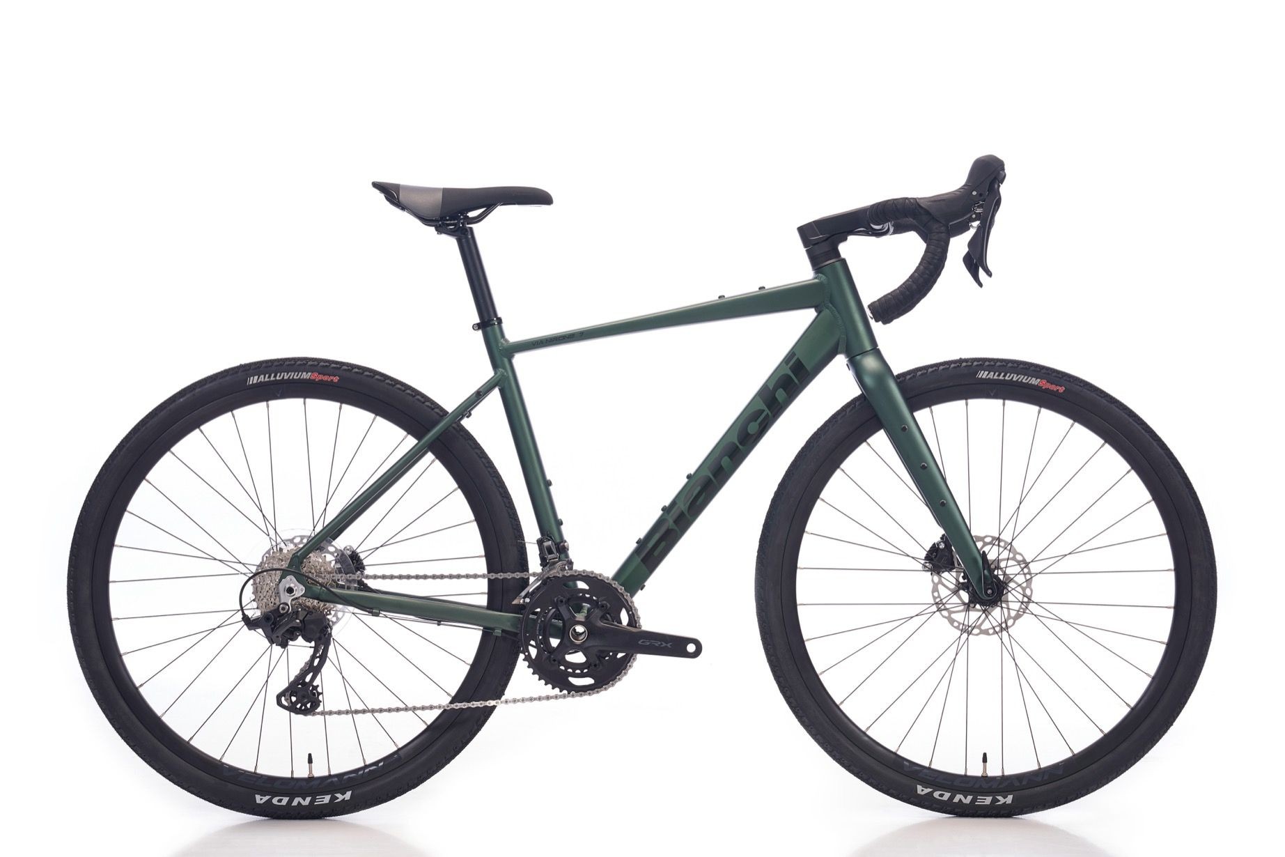 Bianchi Nirone 7 Gravel Bisiklet GRX610 2x12  45cm  S kadro  Koyu Yeşil