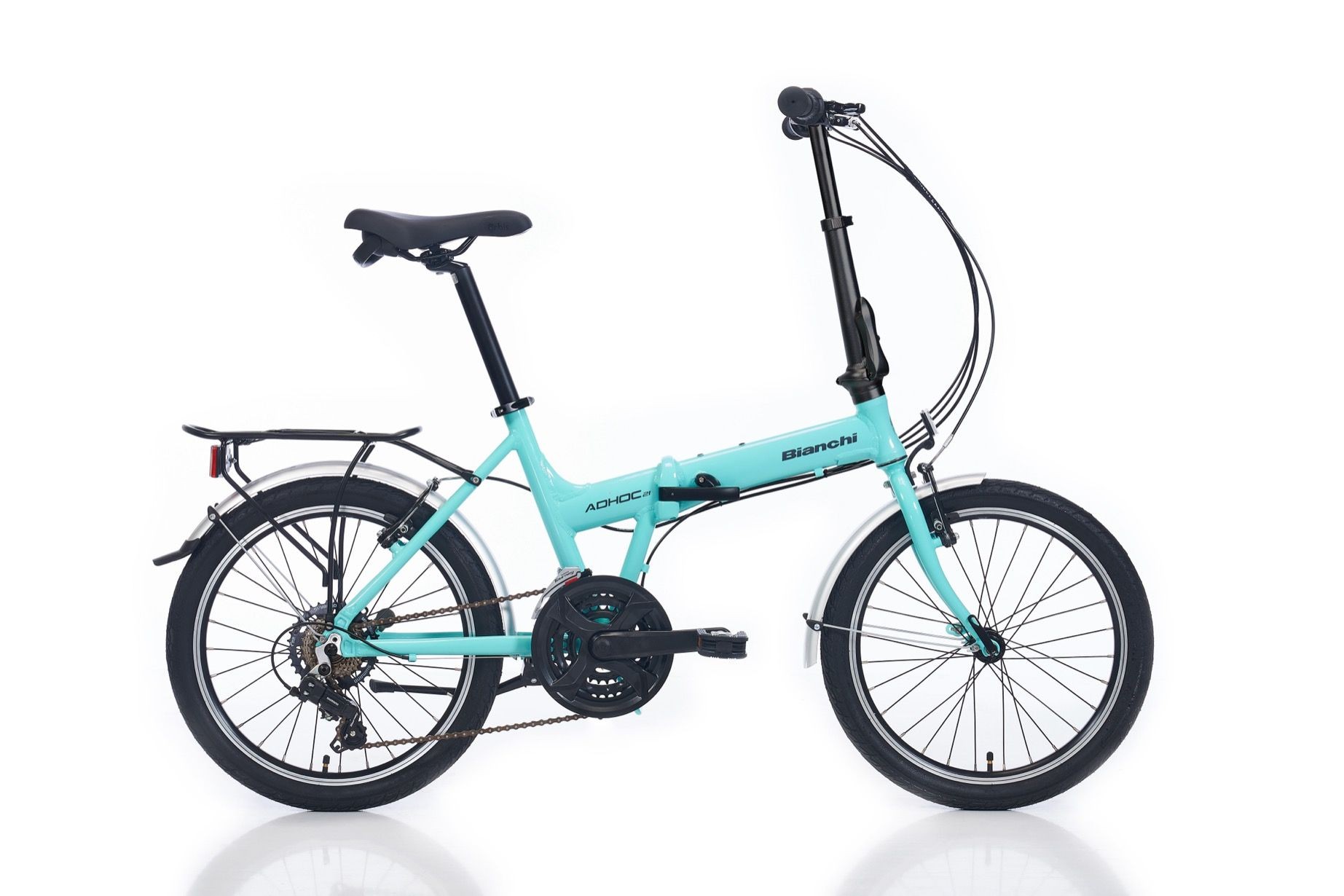 Bianchi Adhoc Katlanır Bisiklet 21 Vites 20 jant Turkuaz 