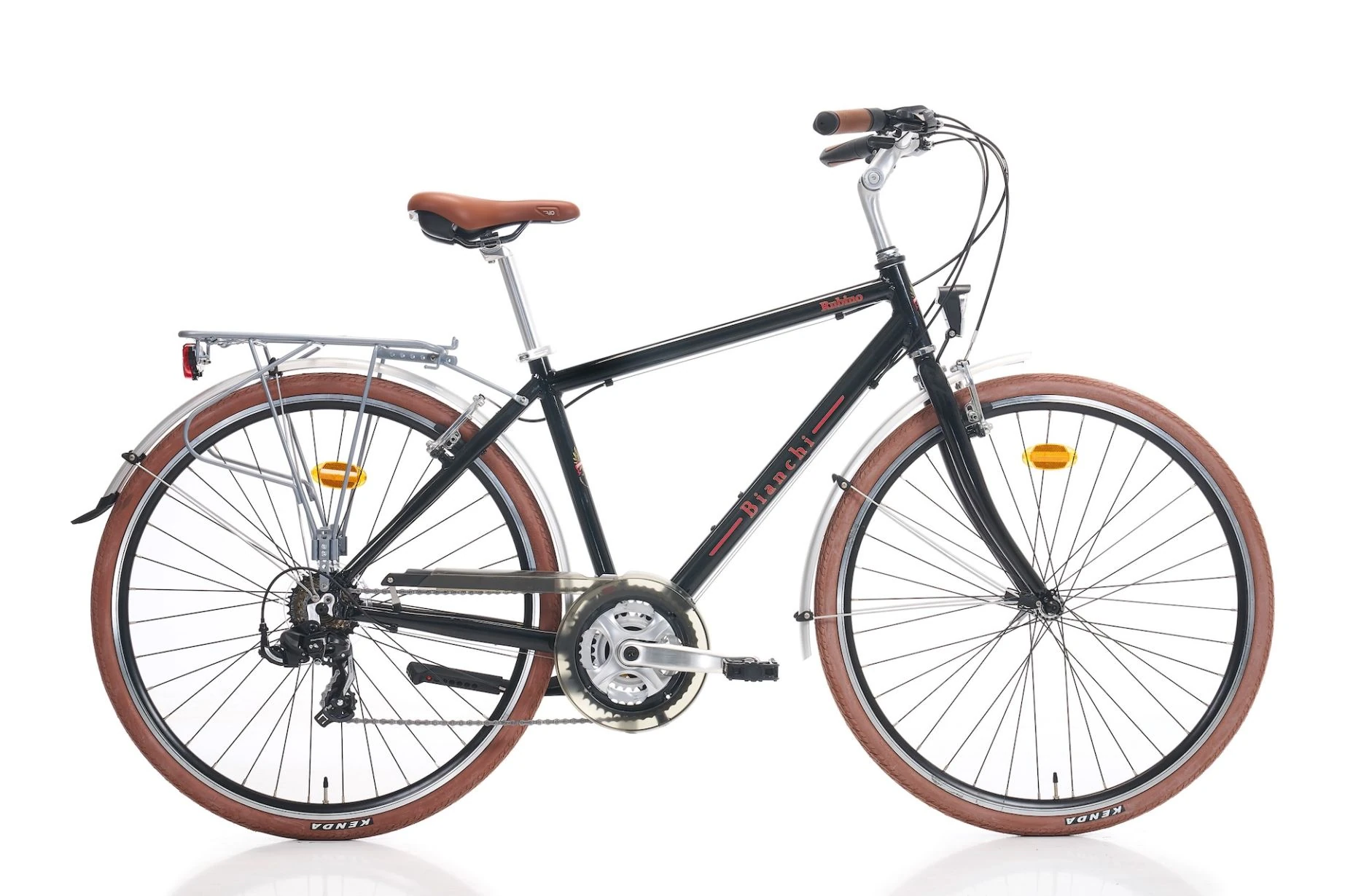 BİANCHİ RUBINO DELUXE GENT 28'' 47 SİYAH/KIRMIZI