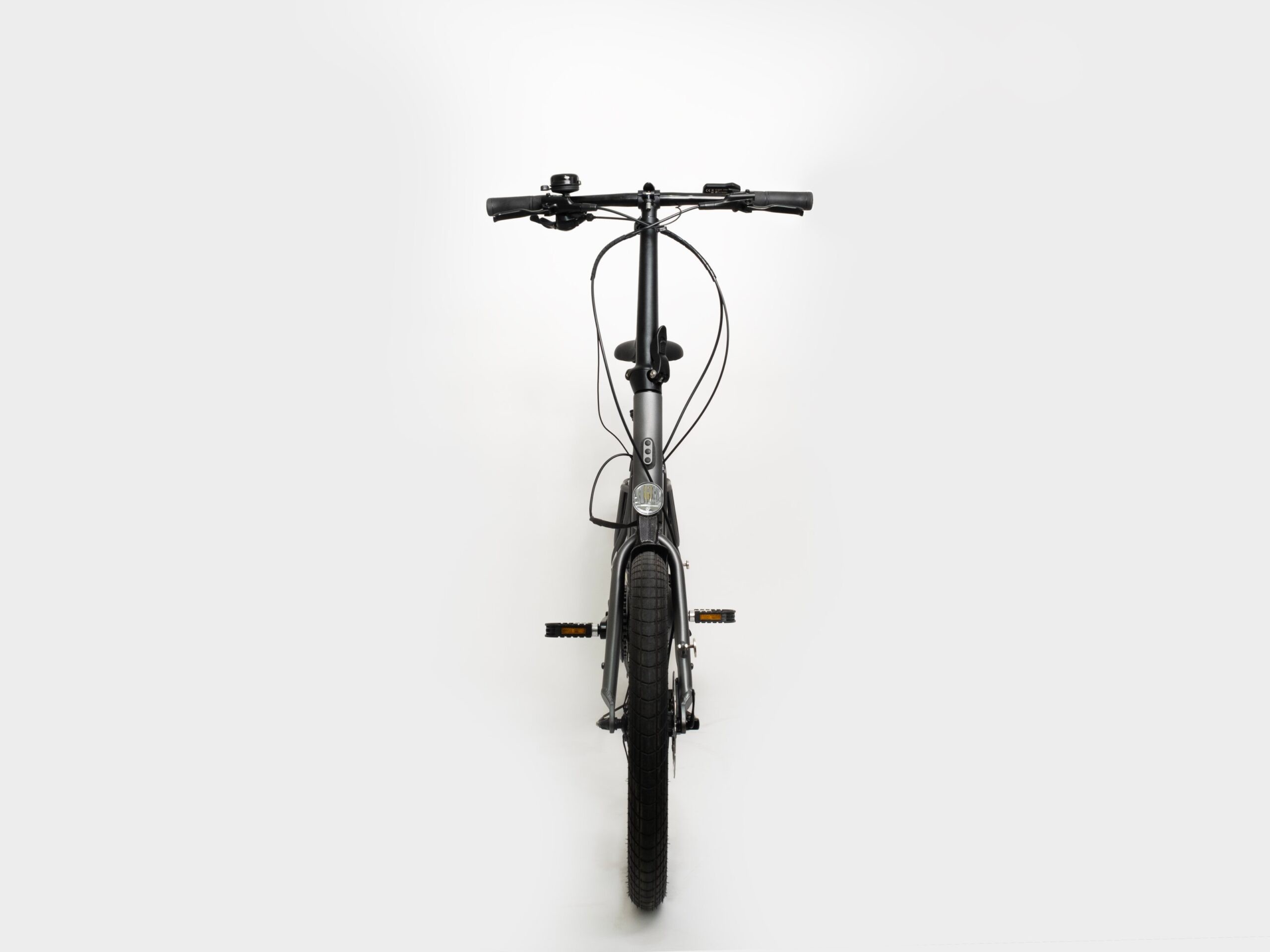 Olli Balli Urla Elektrikli Katlanır Bisiklet Shimano Steps e-5000 418w Batarya - Gri