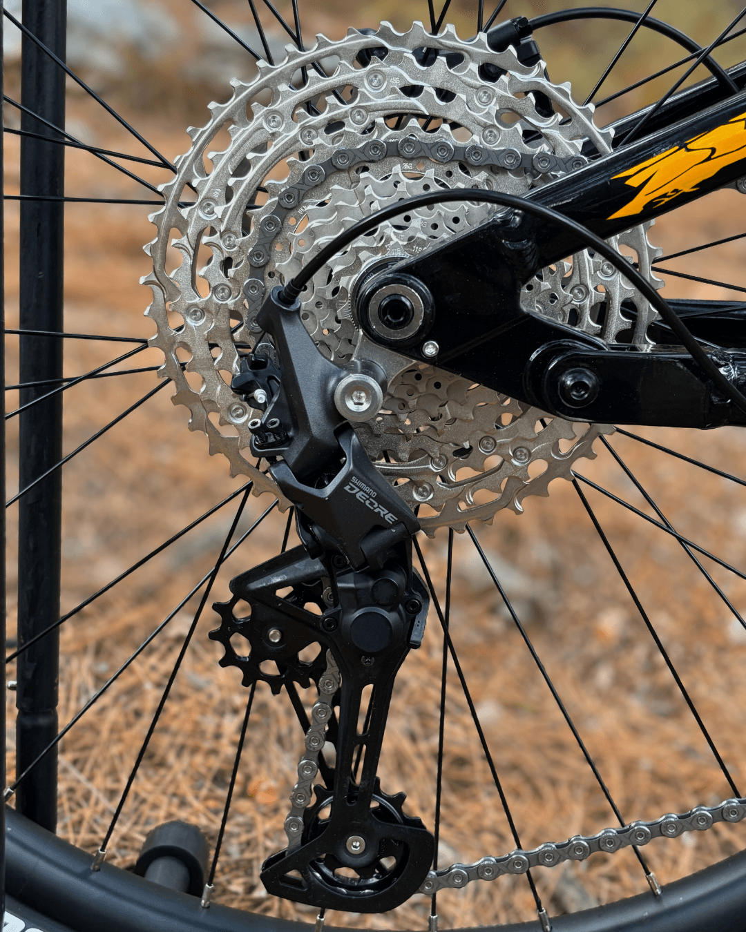 KRON EL NİNO ENDURO DAĞ BİSİKLET BEJ/SİYAH/SARI