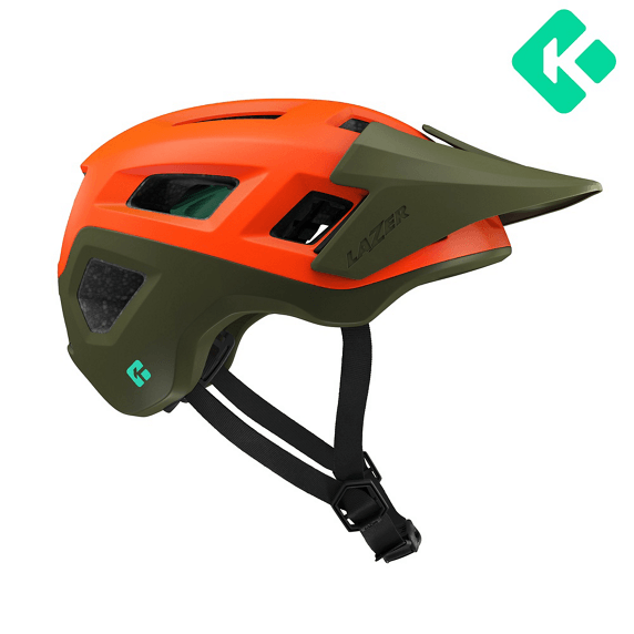 Lazer Helmet Coyote KC CE-CPSC Matte Orange Green M